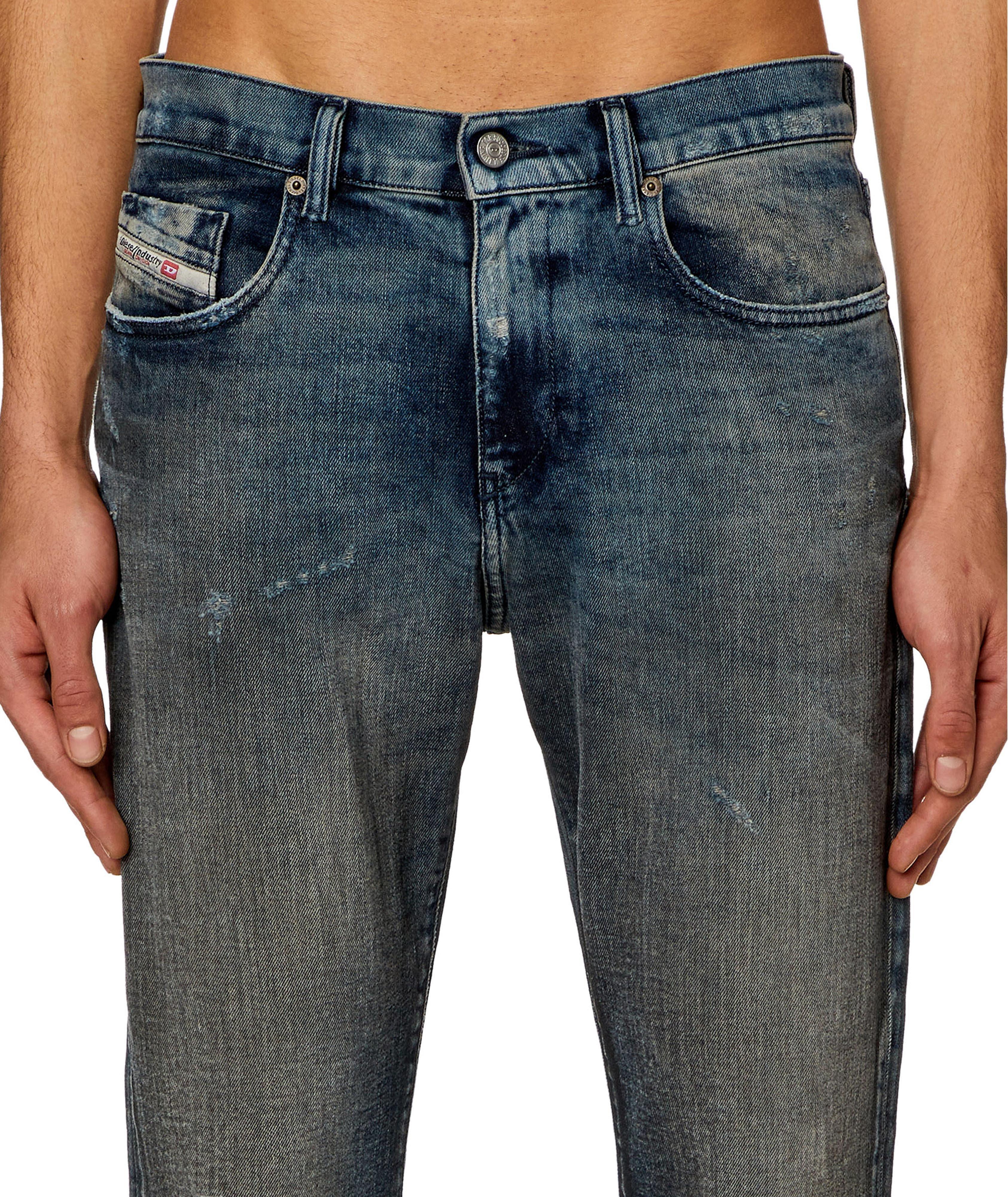 Slim Fit D-Strukt Stretch-Cotton Jeans image 3