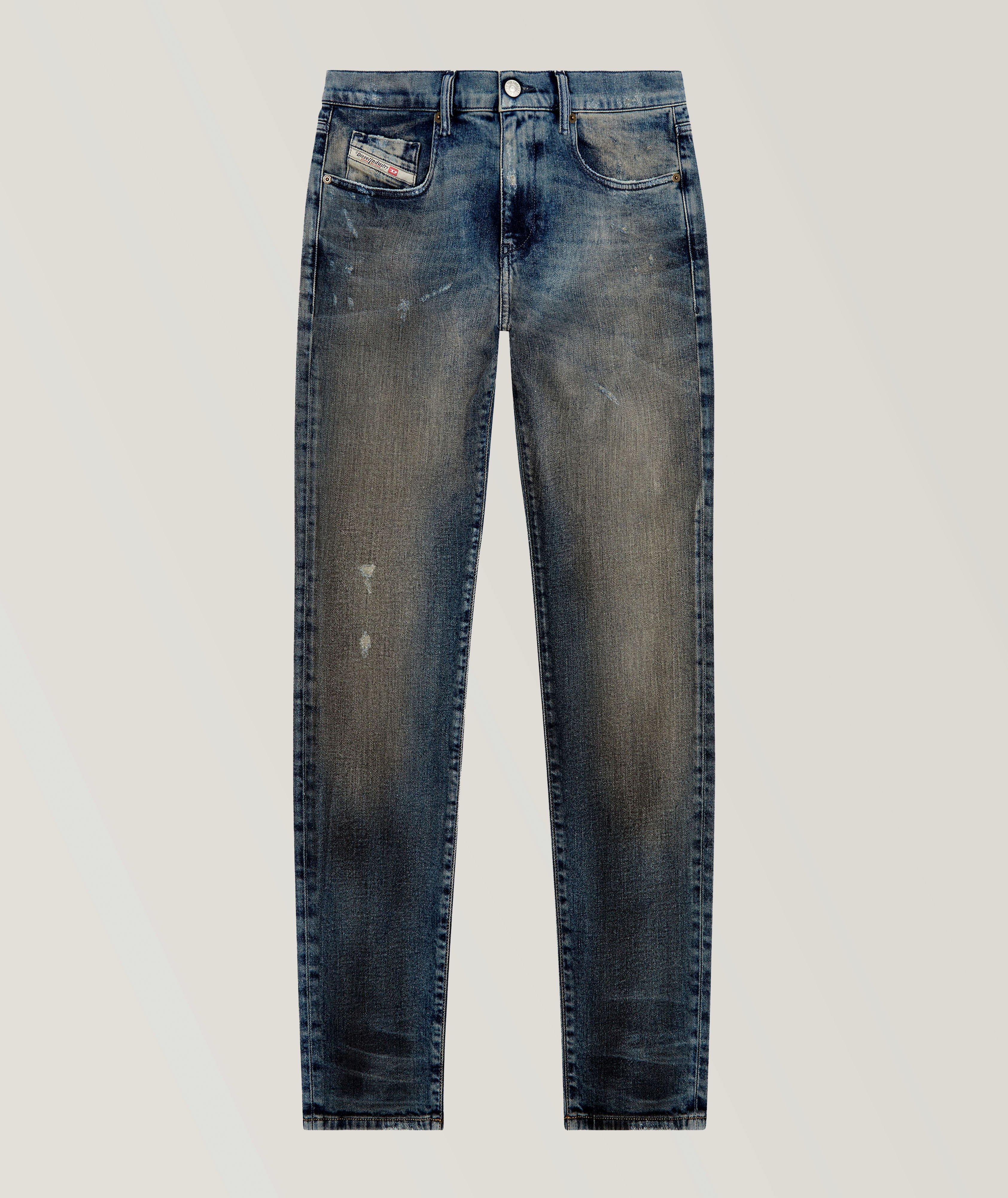Slim Fit D-Strukt Stretch-Cotton Jeans image 0