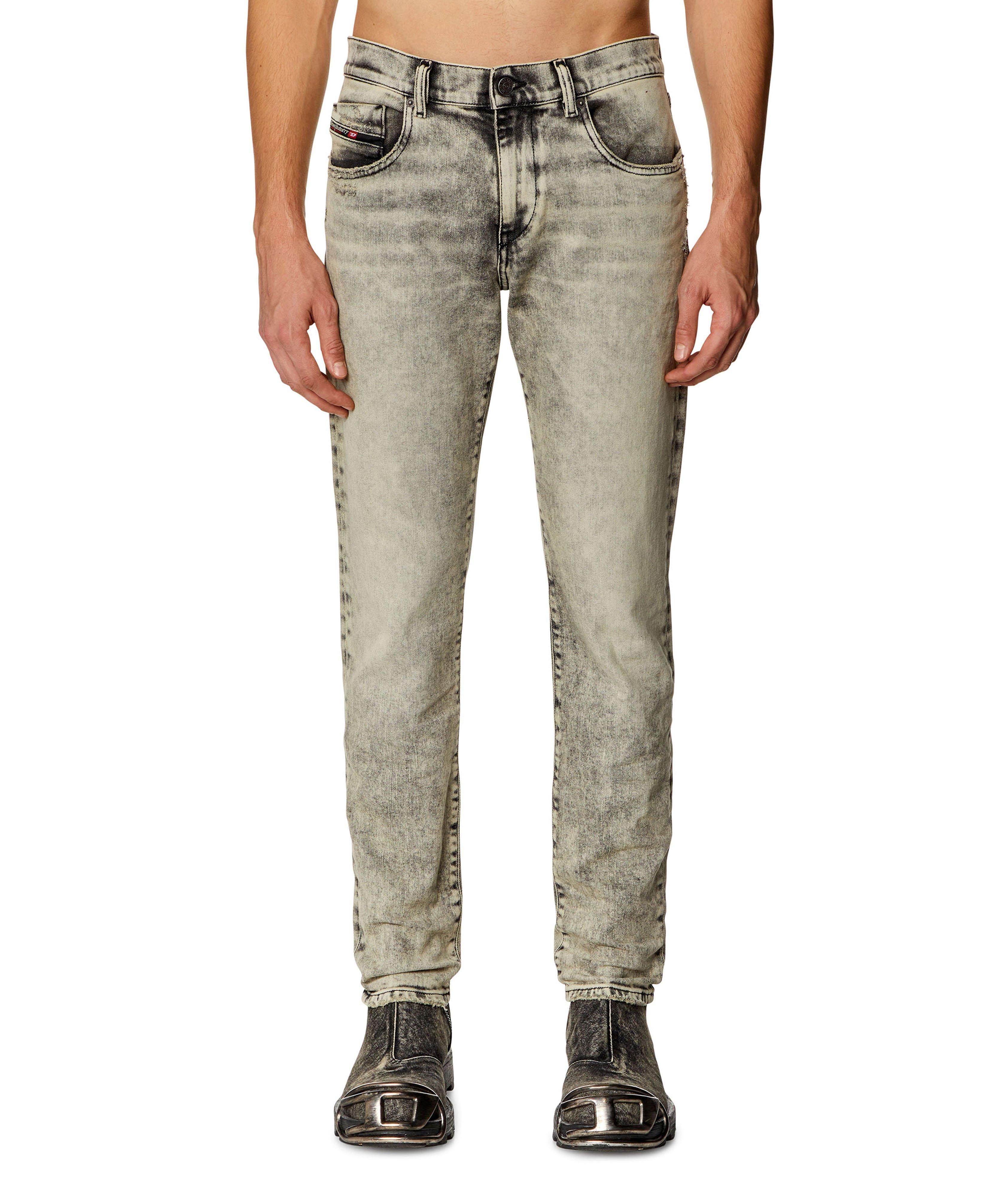 Slim Fit D-Strukt Stretch-Cotton Jeans image 1