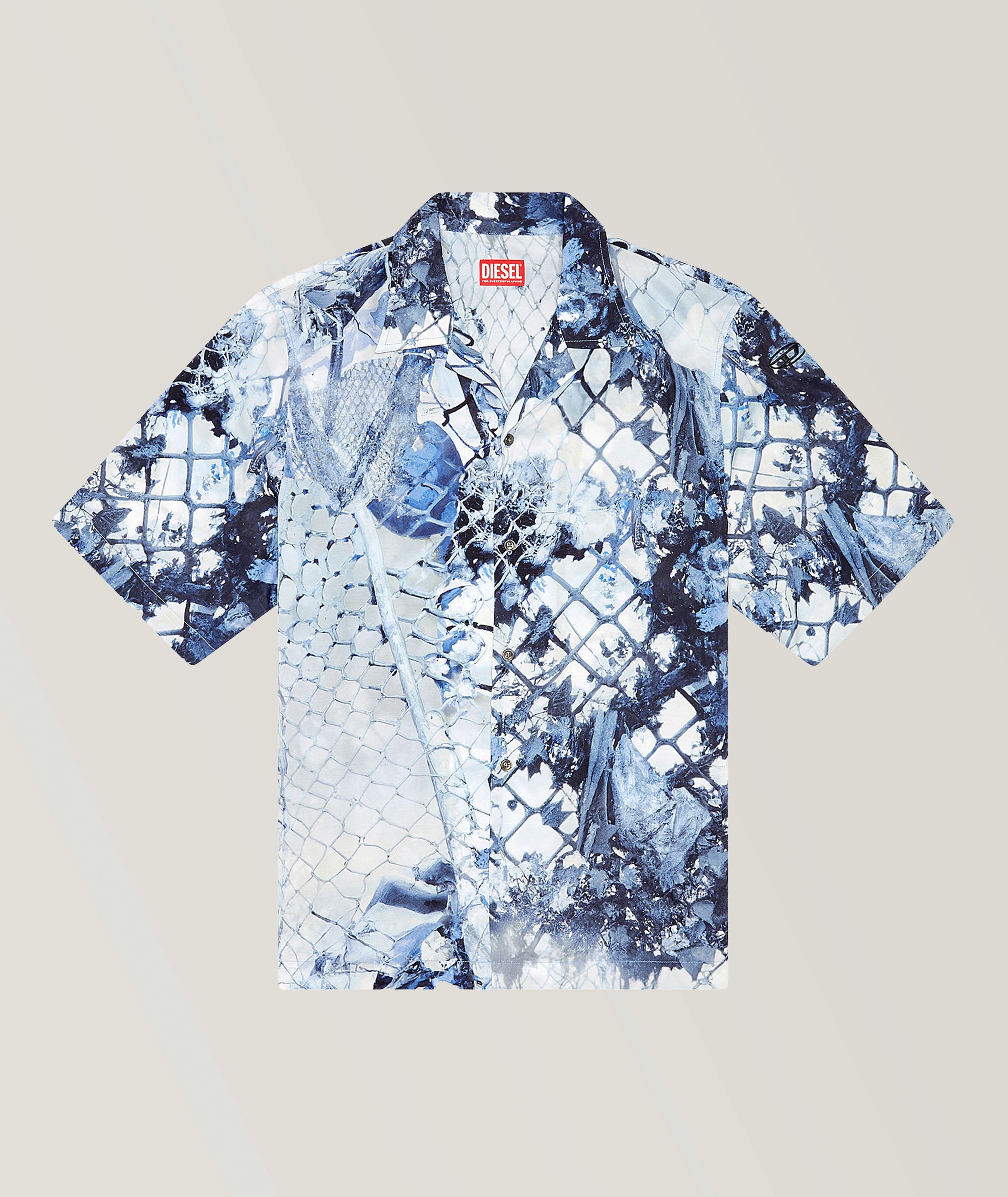 S-Bristol Abstract Floral Sport Shirt image 0
