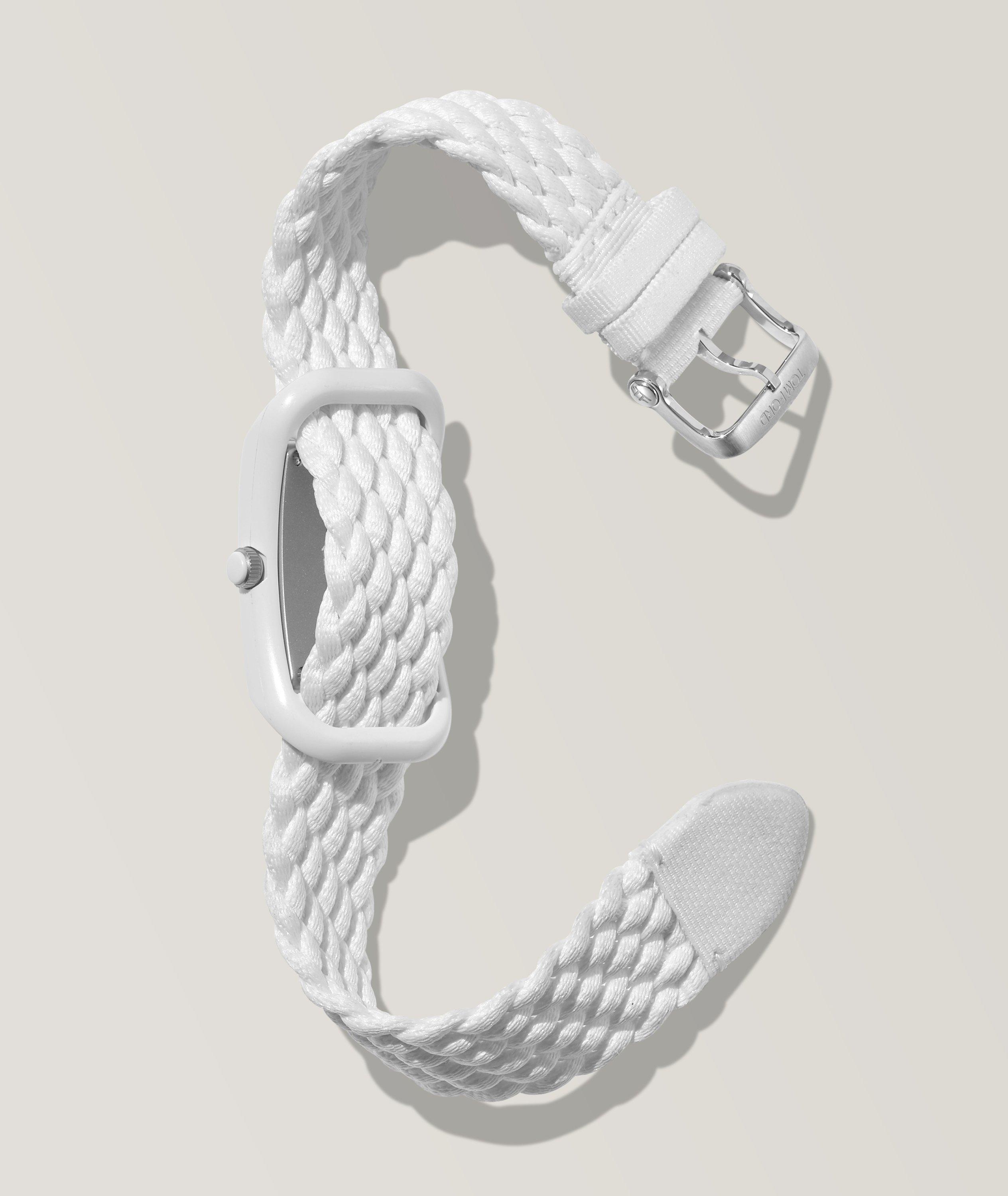 Water-Resistant Braided Strap Sport Watch image 3