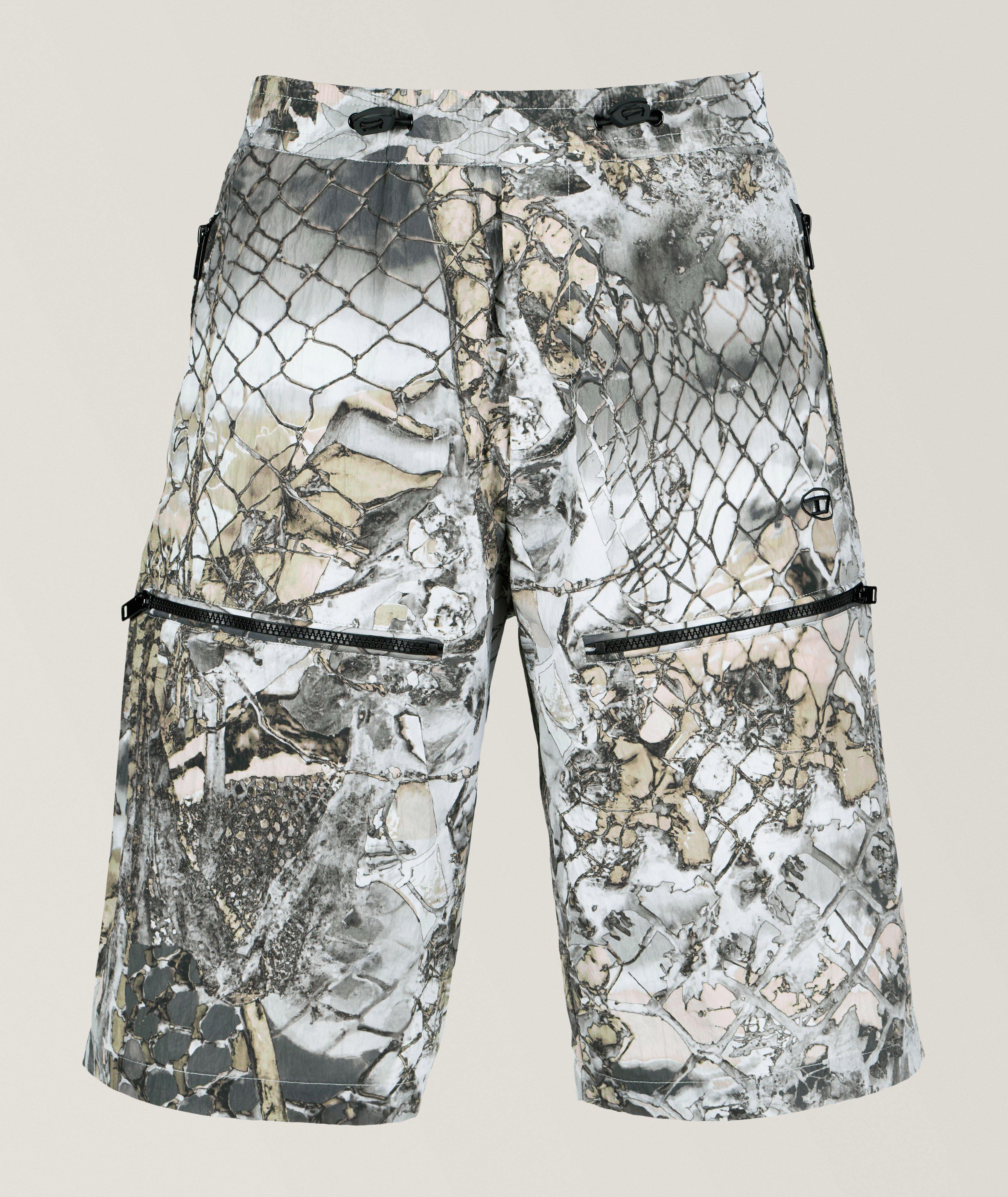 P-Mckell Abstract Pattern Shorts image 0