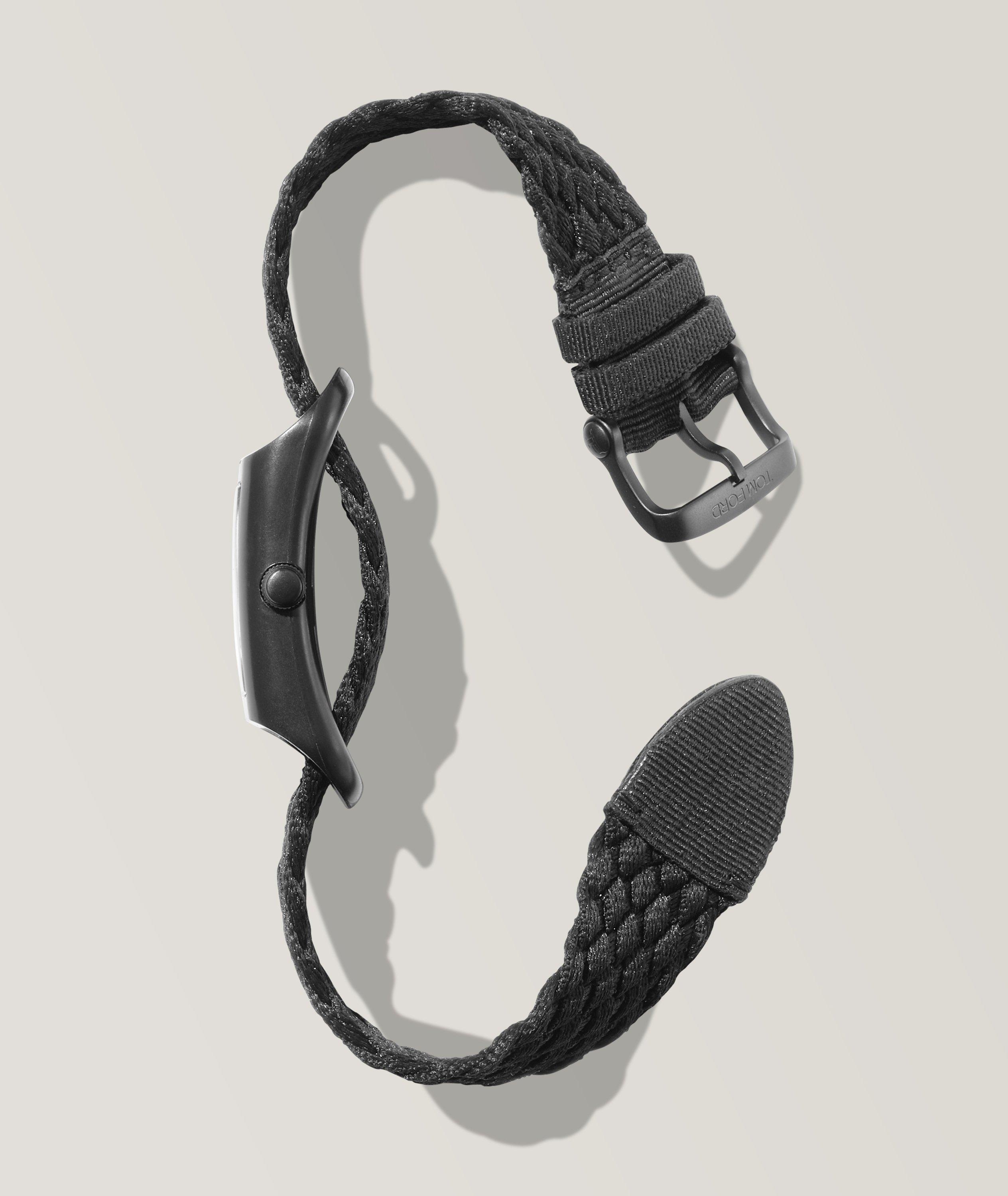 Water-Resistant Braided Strap Sport Watch image 3