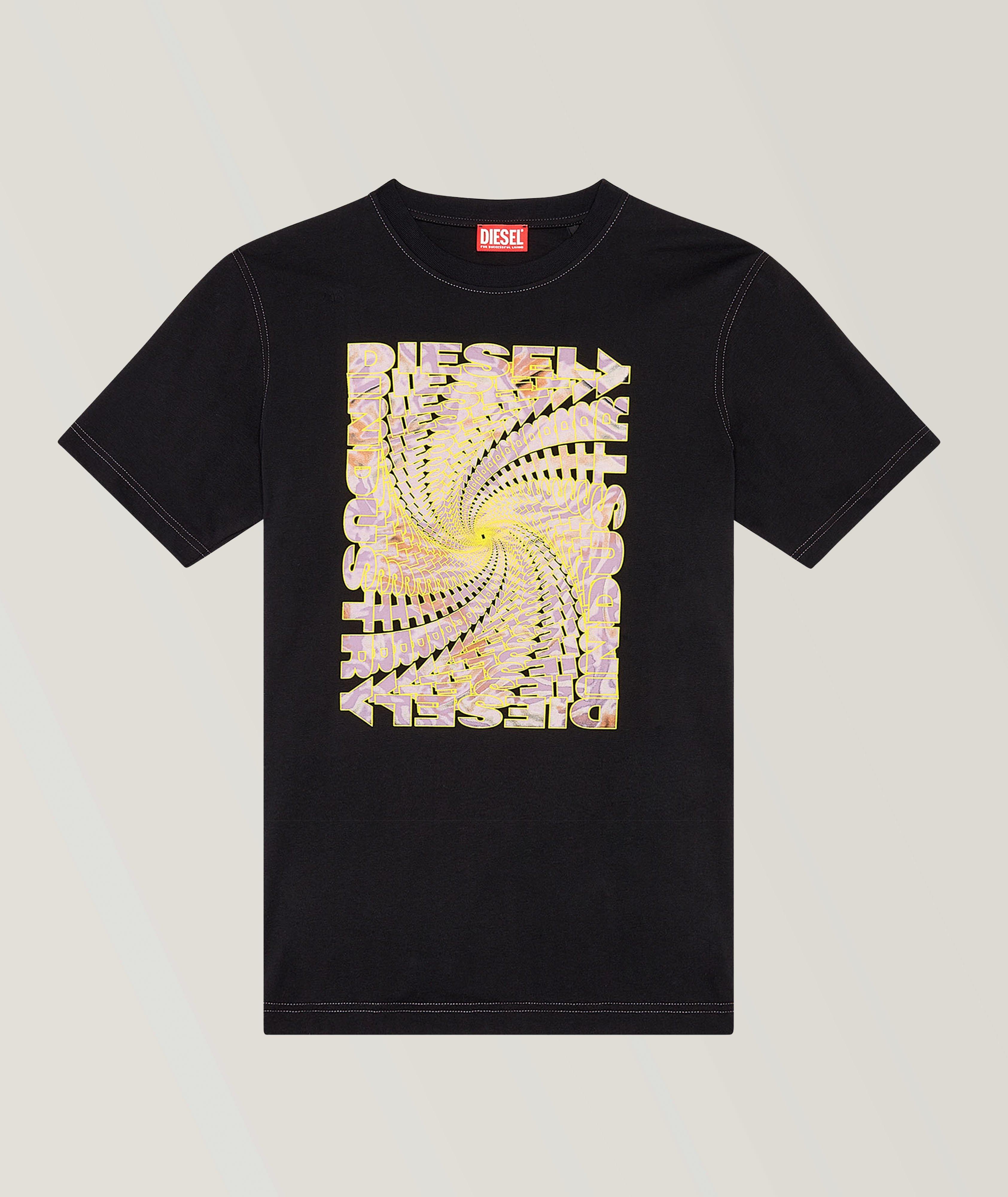 Spiralling Tunel Organic Cotton T-Shirt image 0