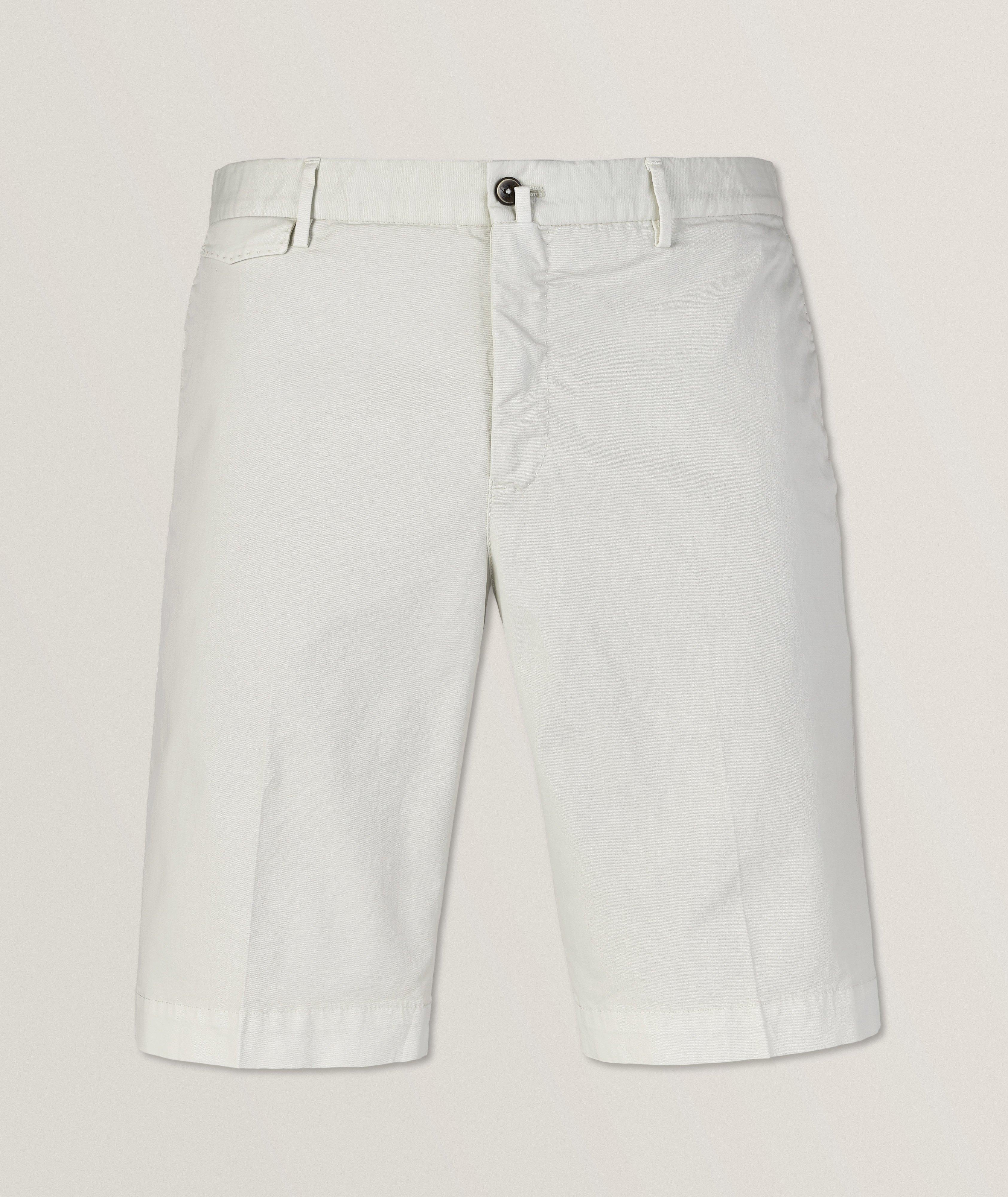 PT Cotton-Stretch Gabardine Bermuda Shorts