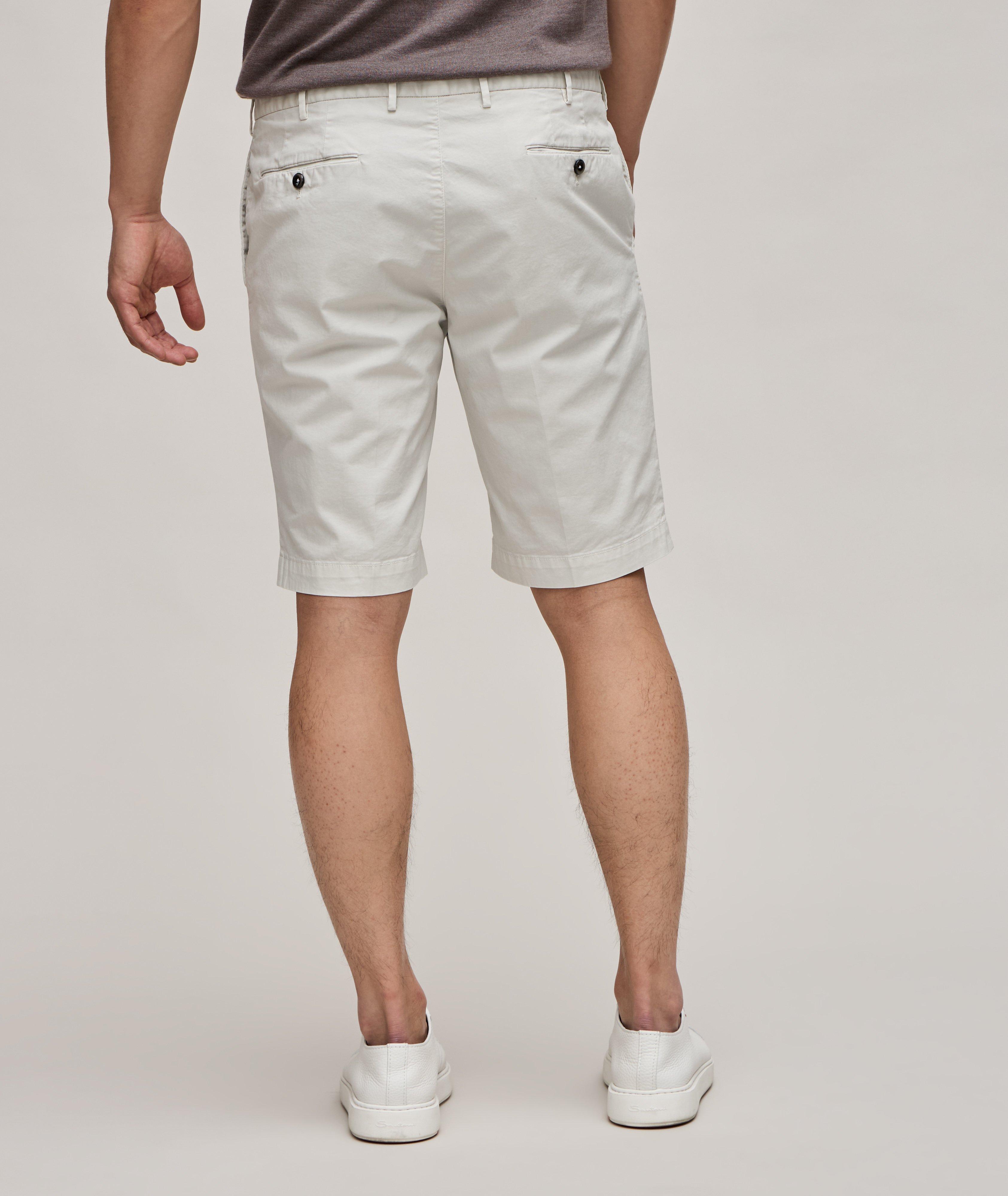 PT Cotton-Stretch Gabardine Bermuda Shorts | Shorts | Harry Rosen