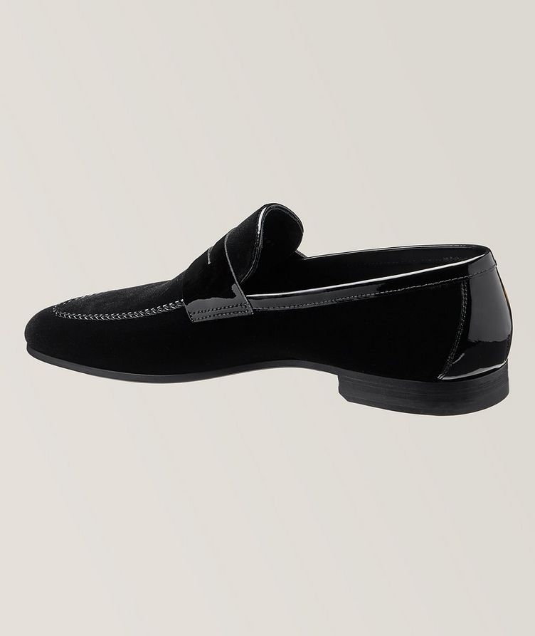 Jacin Velvet-Patent Loafers image 1