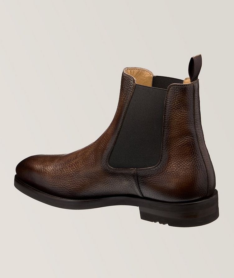 Grained Leather Chelsea Boots image 1