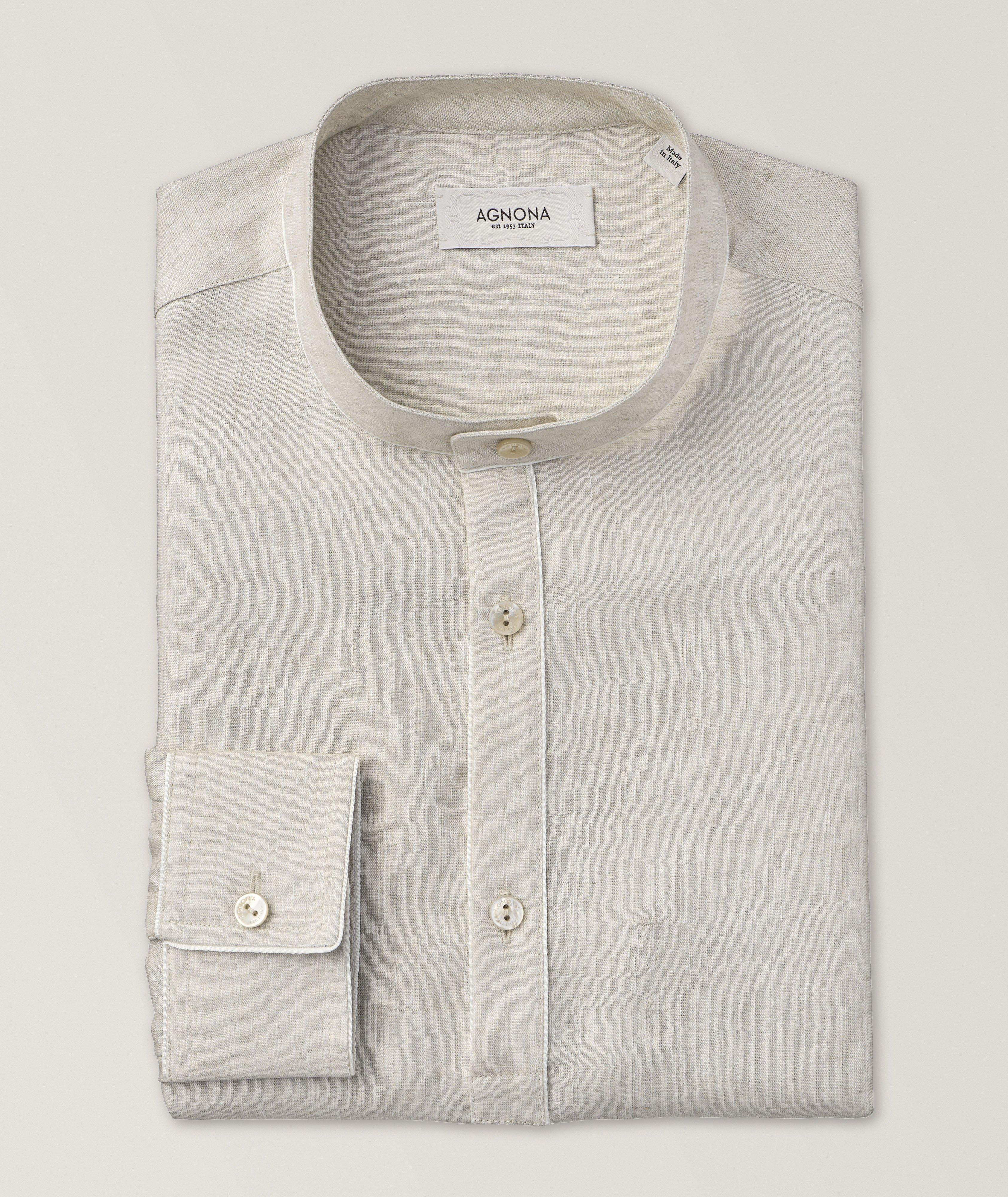 Linen Popover Shirt image 0