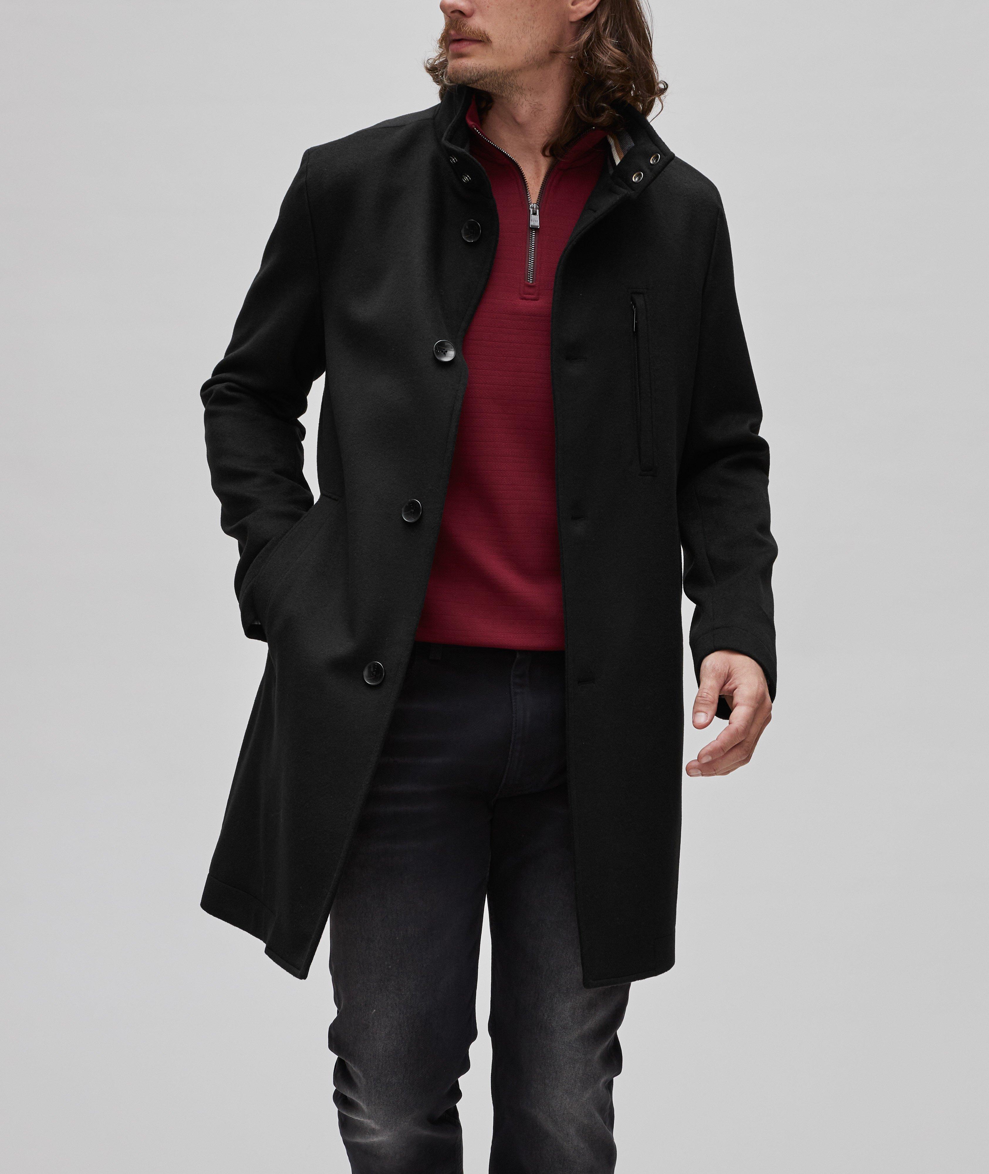 Hyde Virgin Wool-Cashmere Coat image 1