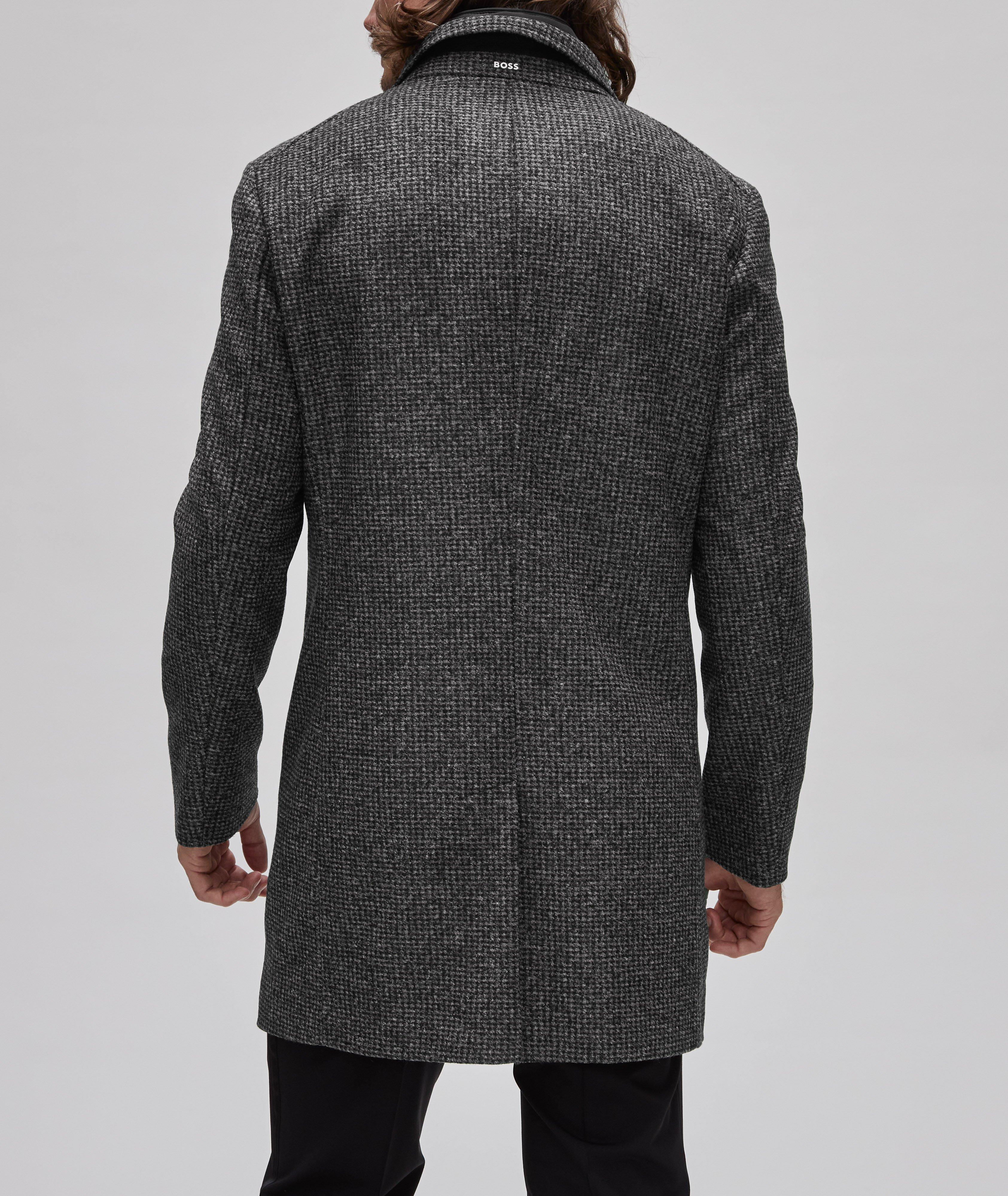 Manteau en lainage avec insertion amovible image 2