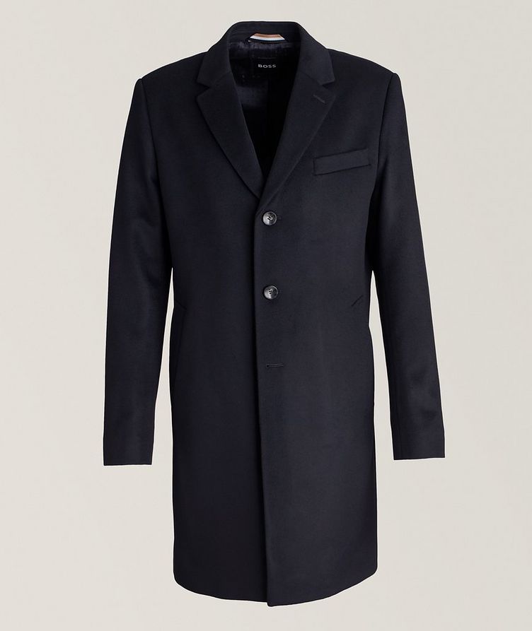 Hyde Slim Fit Virgin Wool-Cashmere Coat image 0