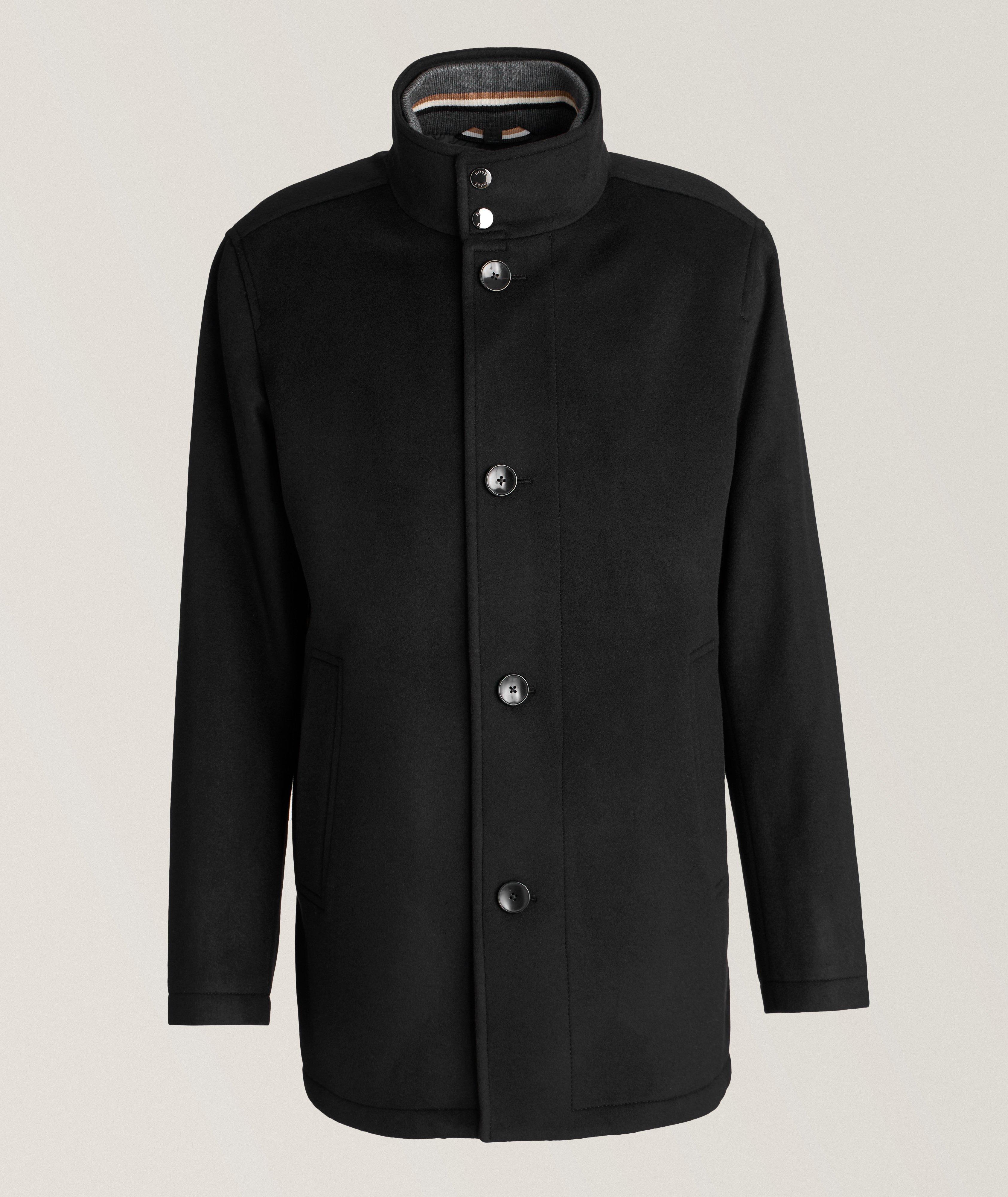 BOSS Coxtan Virgin Wool-Cashmere Car Coat | Coats | Harry Rosen