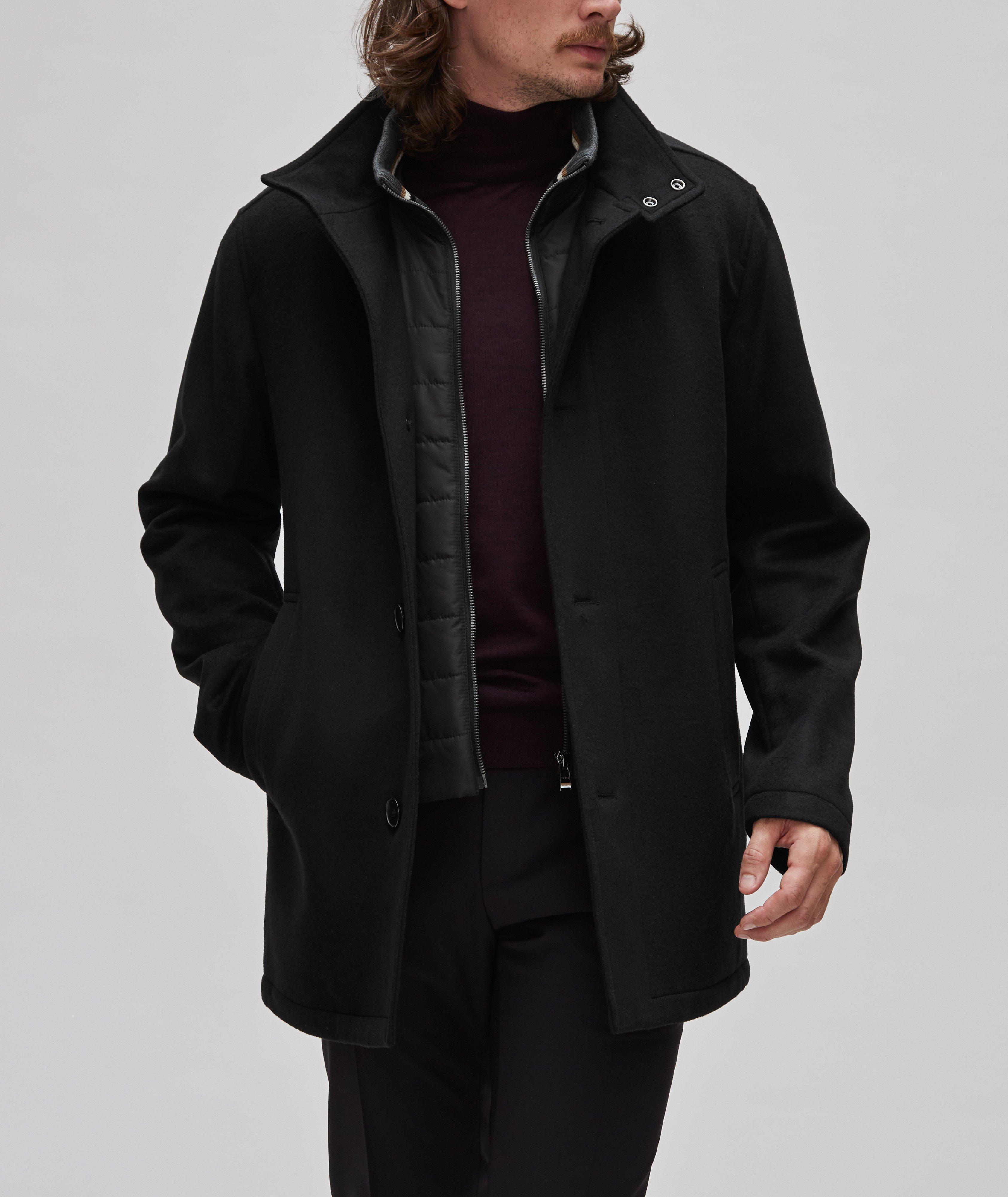 Coxtan Virgin Wool-Cashmere Car Coat  image 1