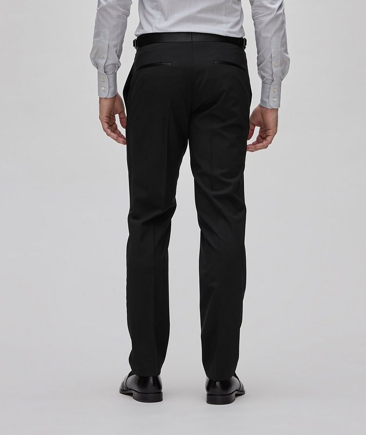 Slim-Fit Stretch-Wool Tuxedo Pants image 2