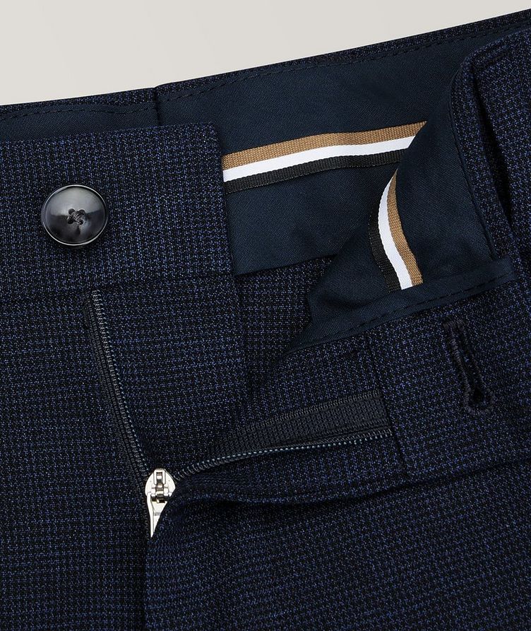 Slim-Fit Crease-Resistant Wool-Blend Trousers image 1
