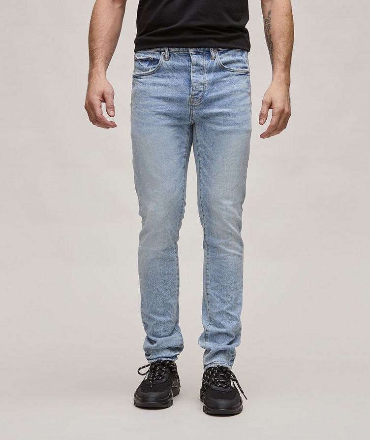 P005 Subtly Dirty Distressed Skinny Jeans image 2