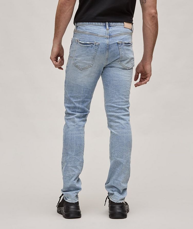 P005 Subtly Dirty Distressed Skinny Jeans image 3