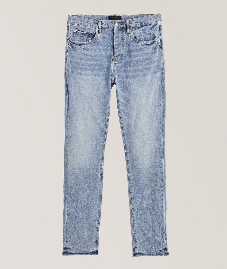 P005 Subtly Dirty Distressed Skinny Jeans image 0