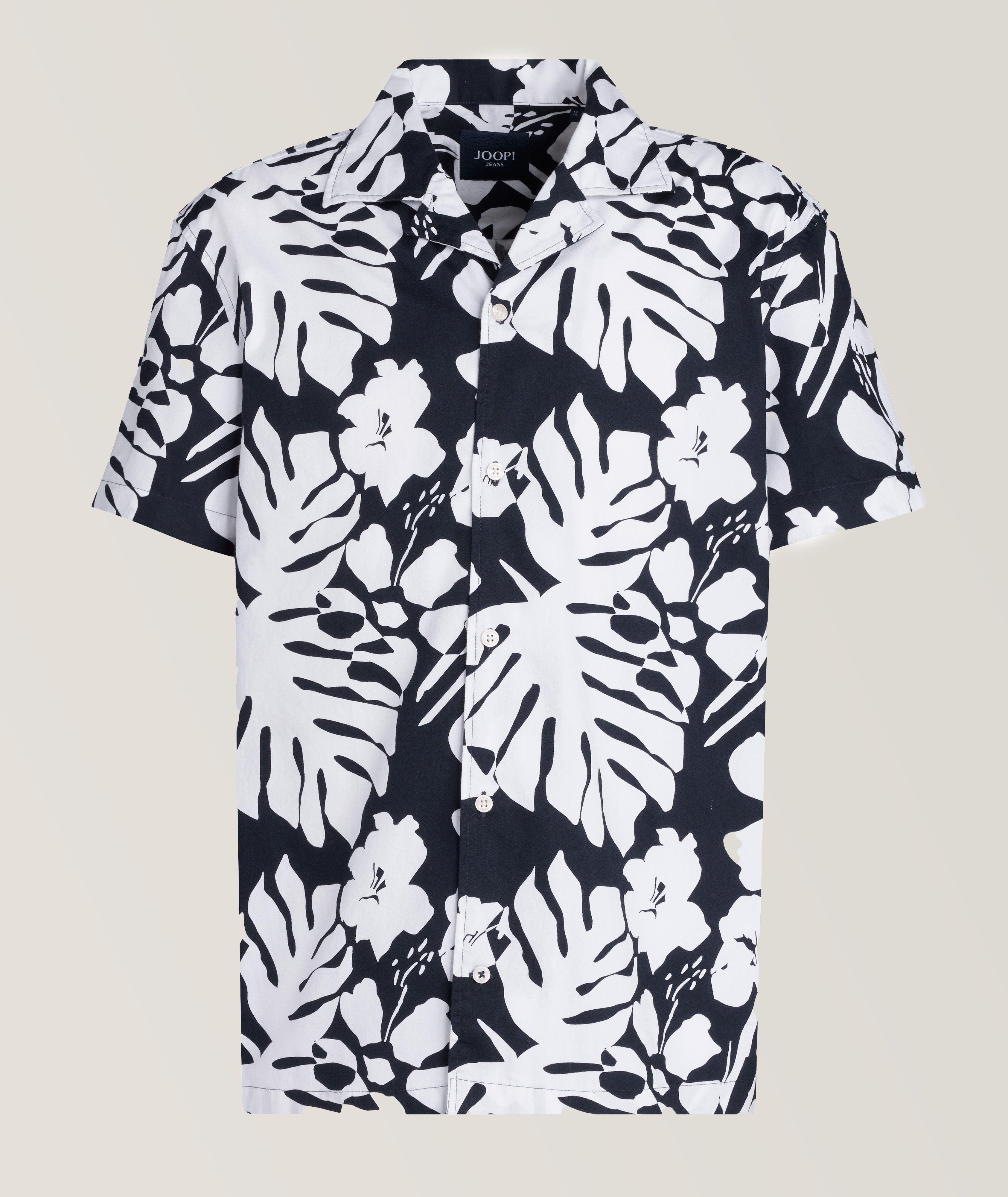 Hanes Floral Cotton Sport Shirt image 0