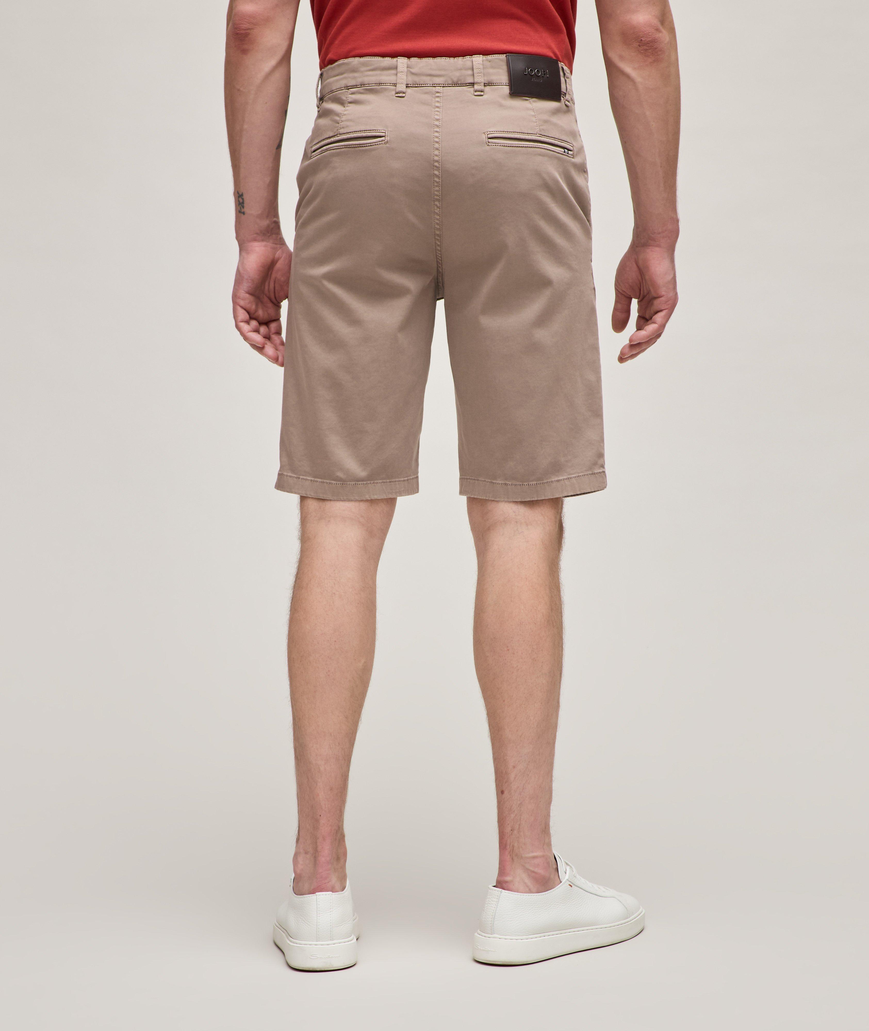 Sustainable Stretch-Cotton Shorts image 2