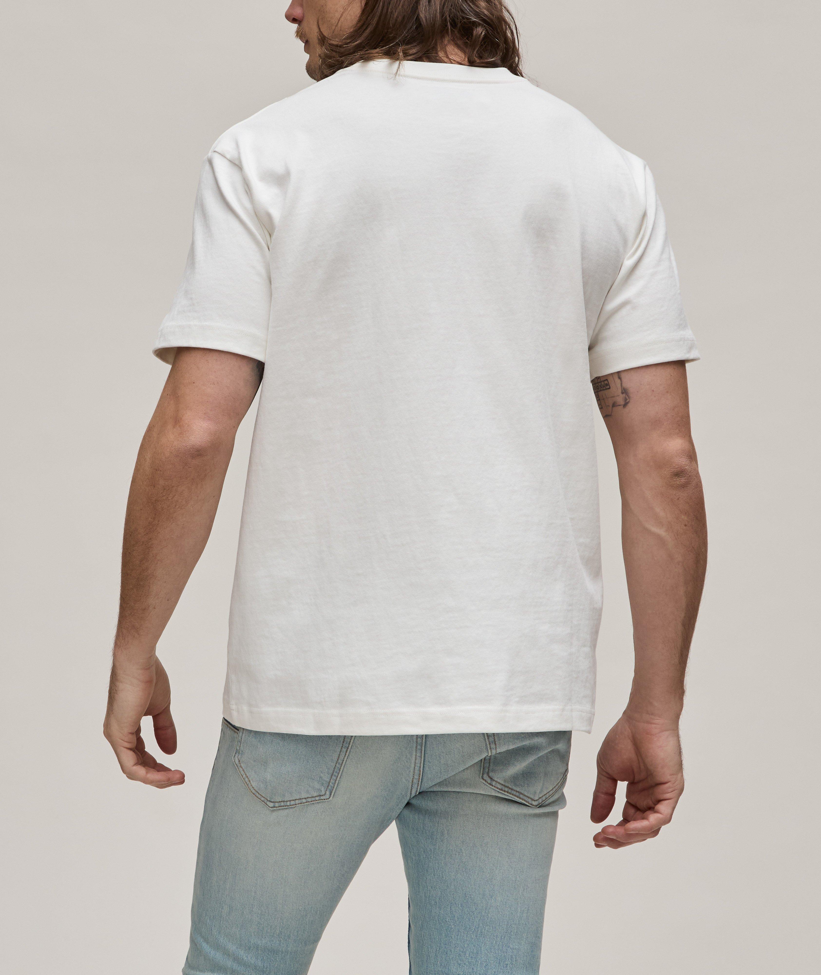 Bold Printed Logo Cotton T-Shirt