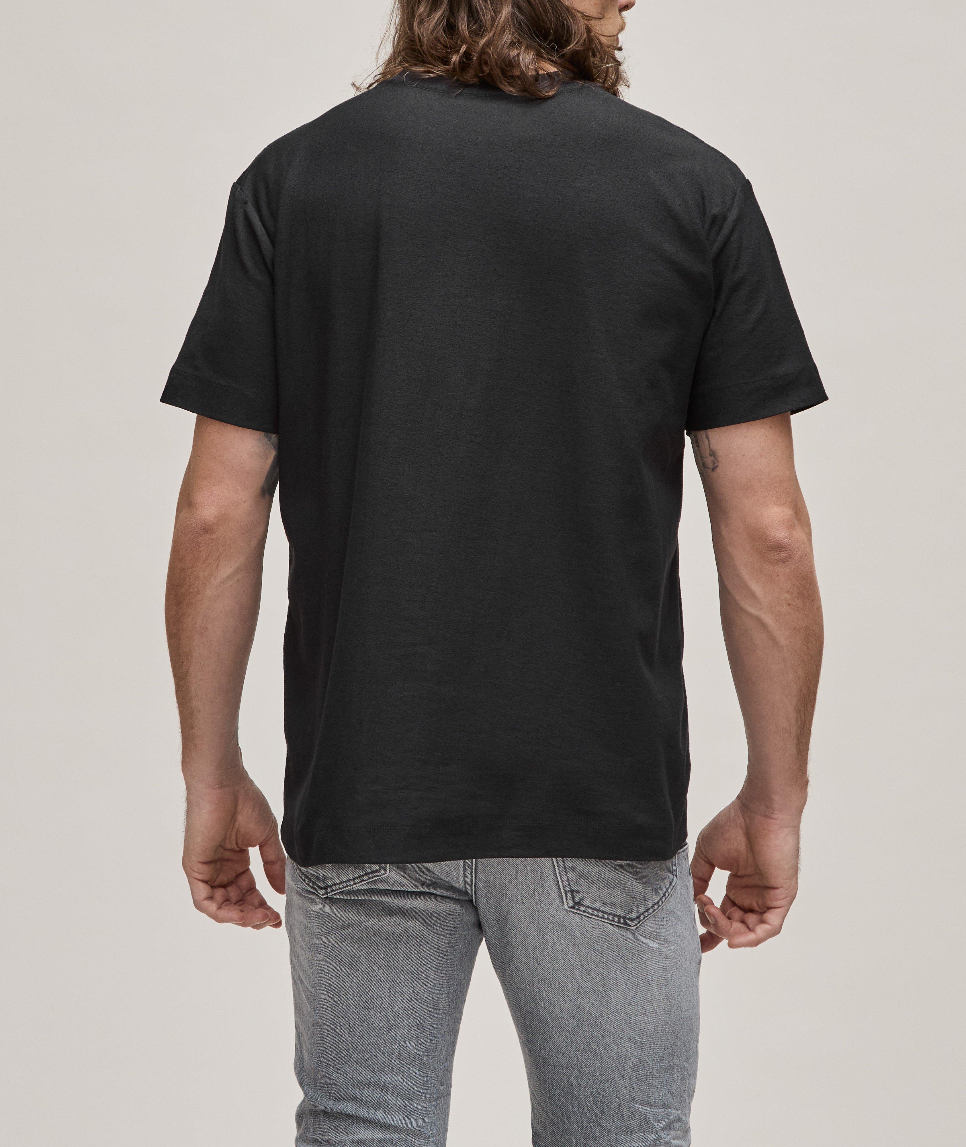 T-shirt en coton avec logo image 2
