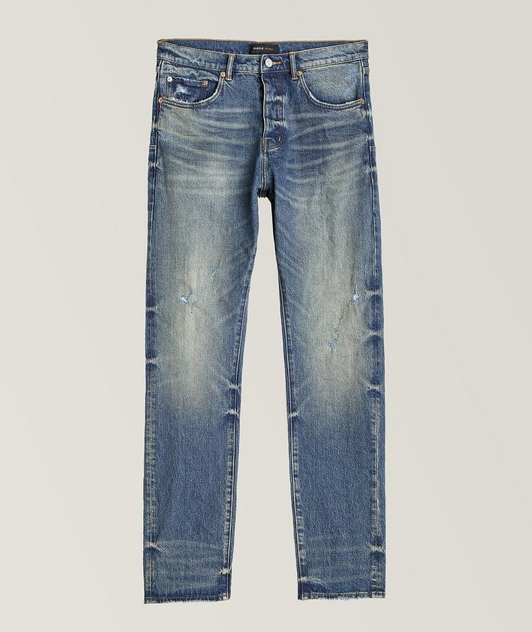 P005 2-Year Worn Distressed Jeans image 0