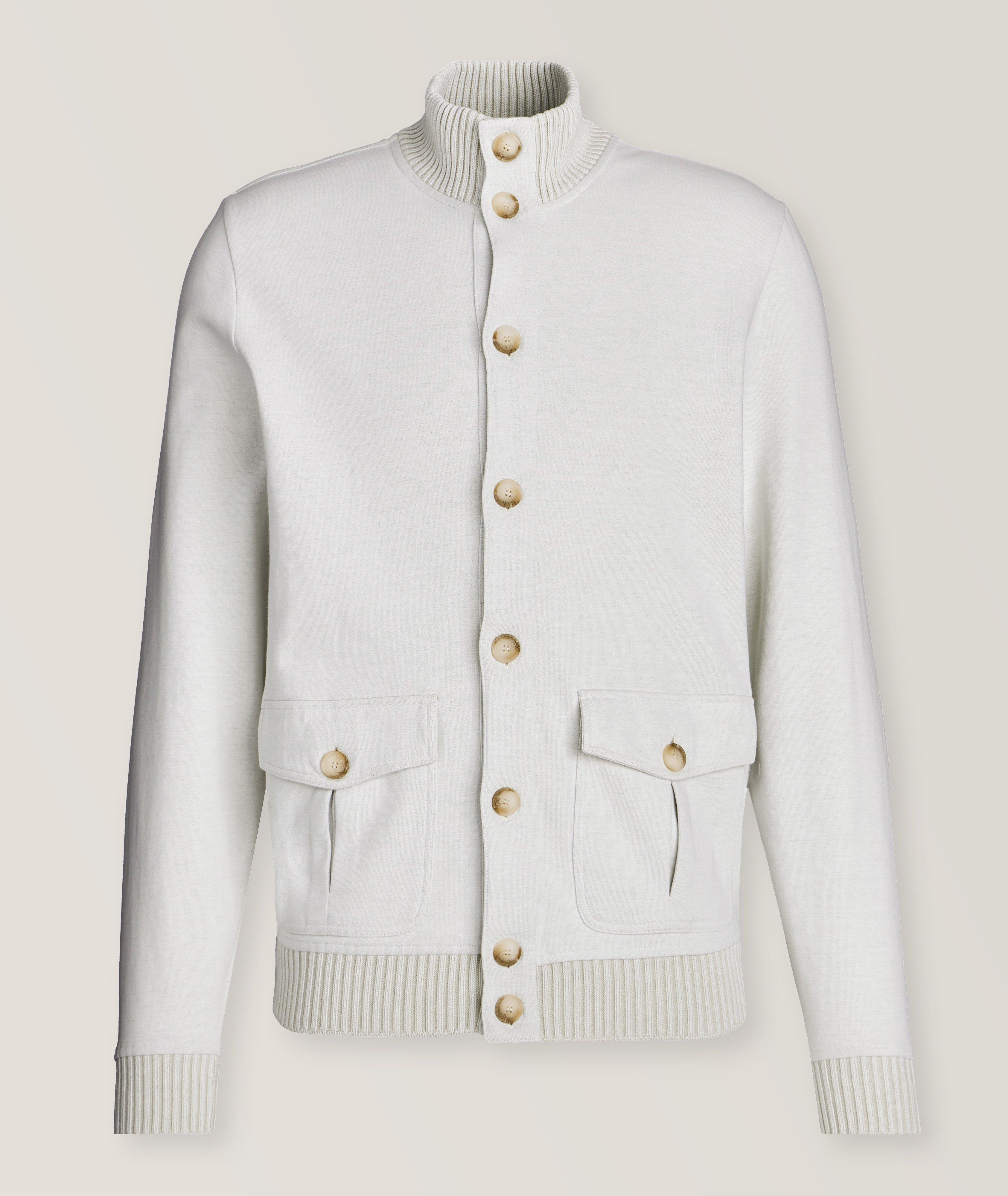 Sartorial Cotton-Polyamide Sweater  image 0