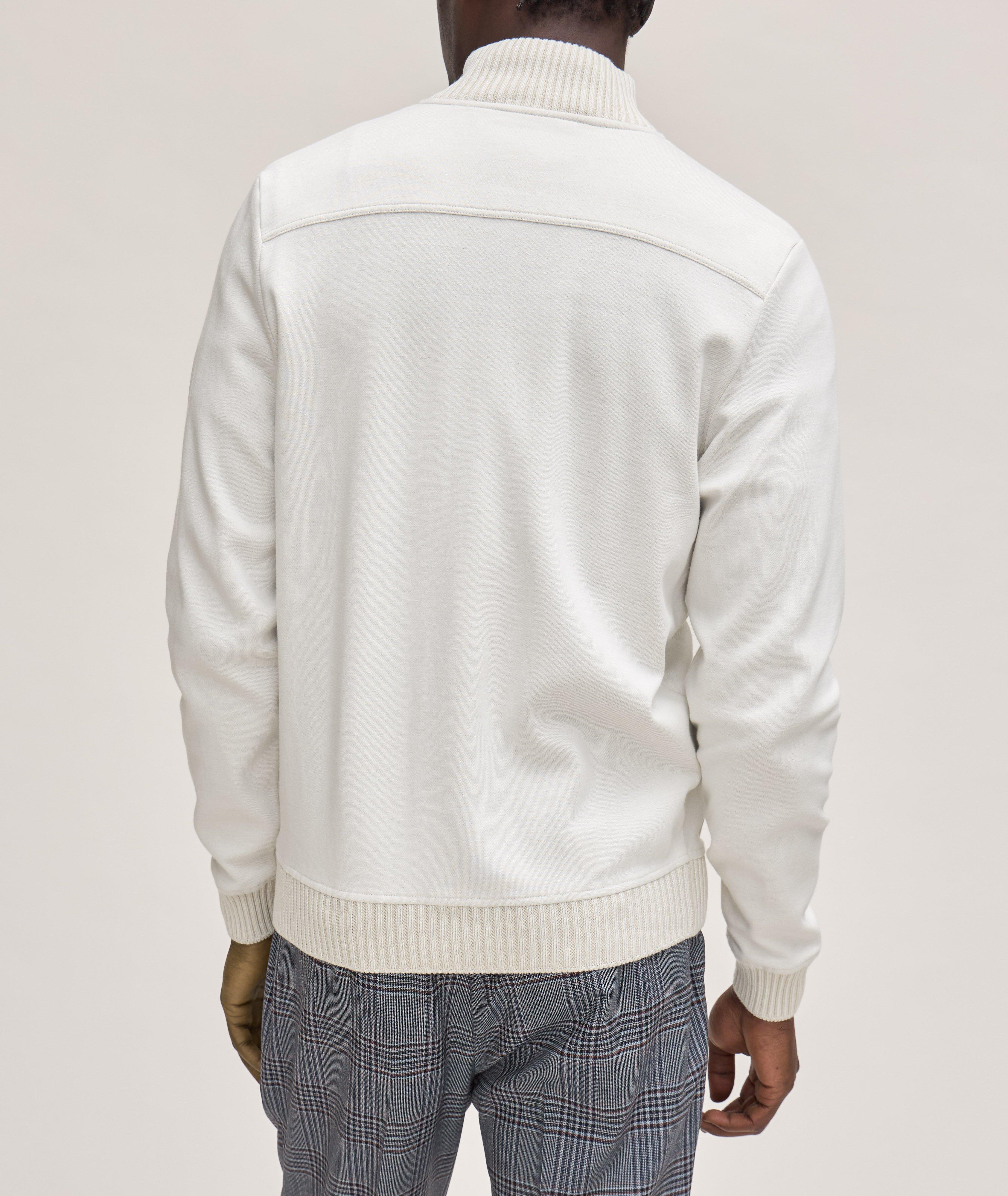 Sartorial Cotton-Polyamide Sweater