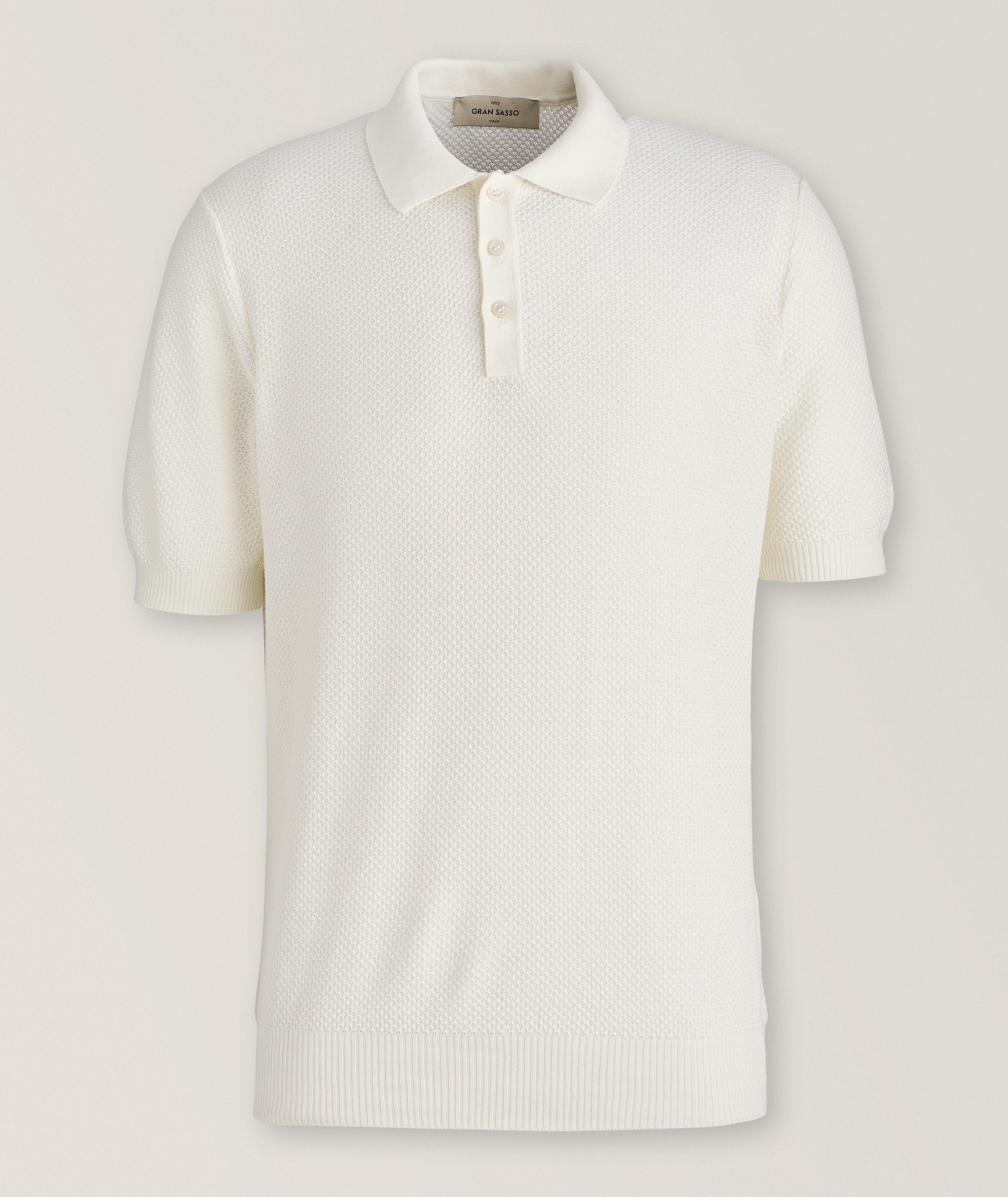 Gran Sasso Chainstitch Organic Cotton Polo