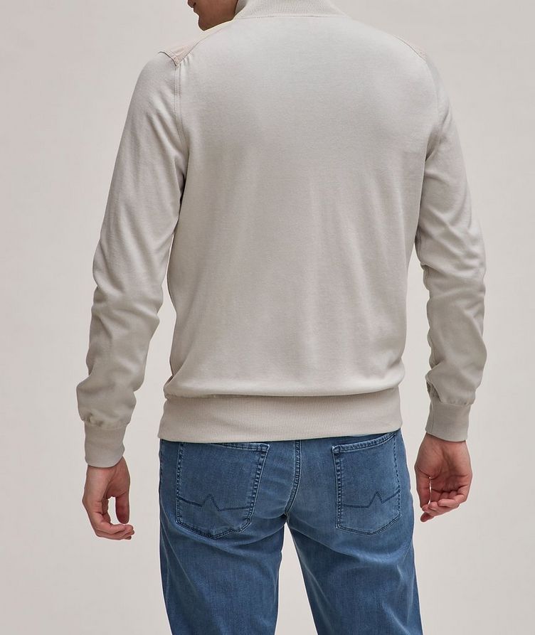 Alcantara Front Cotton Sweater image 2