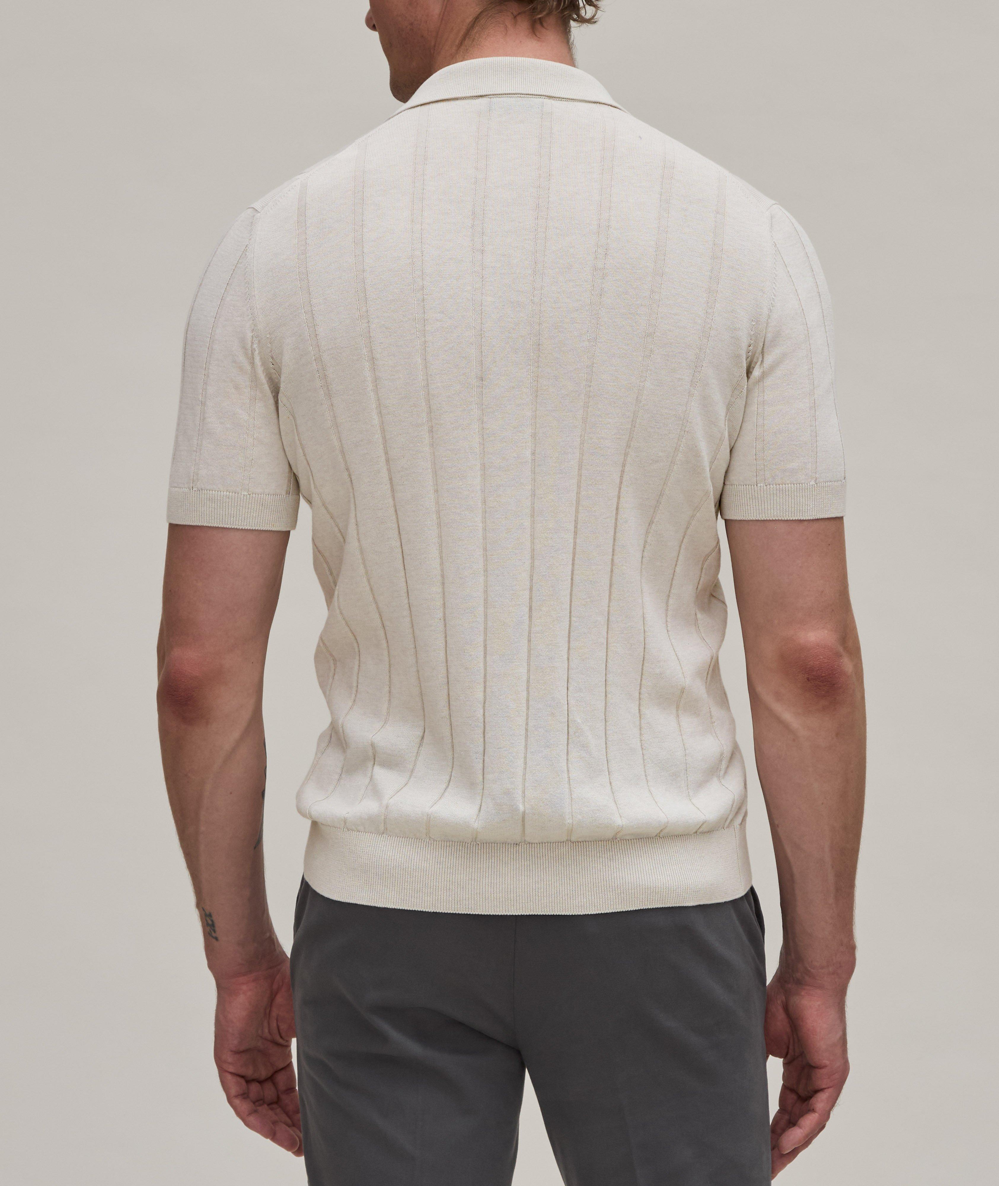 Wide Ribbed Fresh Cotton Polo image 2
