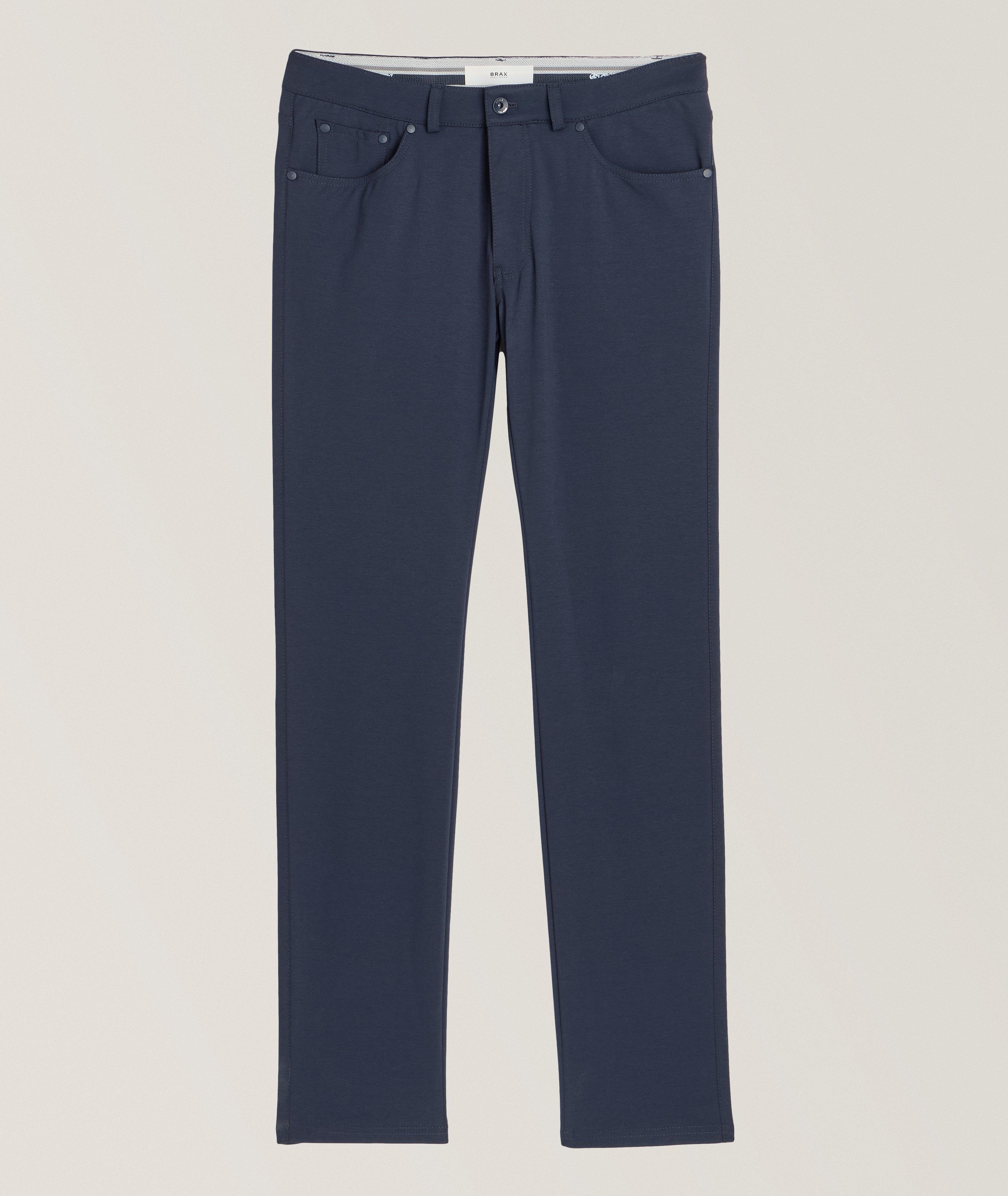 Brax Chuck Hi-Flex Jersey Stretch-Cotton Blend Pants 