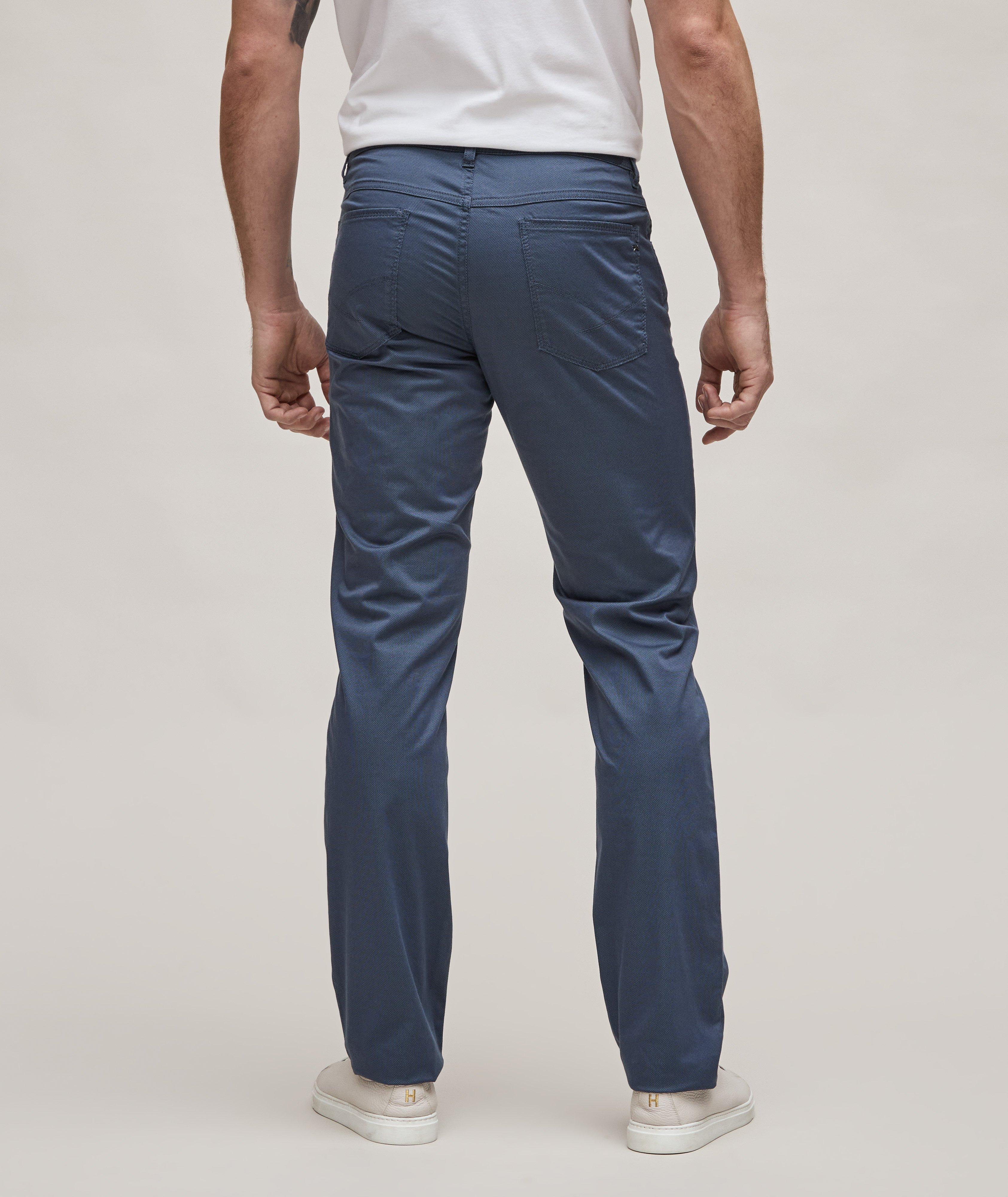 Cooper Ultralight Neat Sustainable Stretch-Cotton Pants  image 3