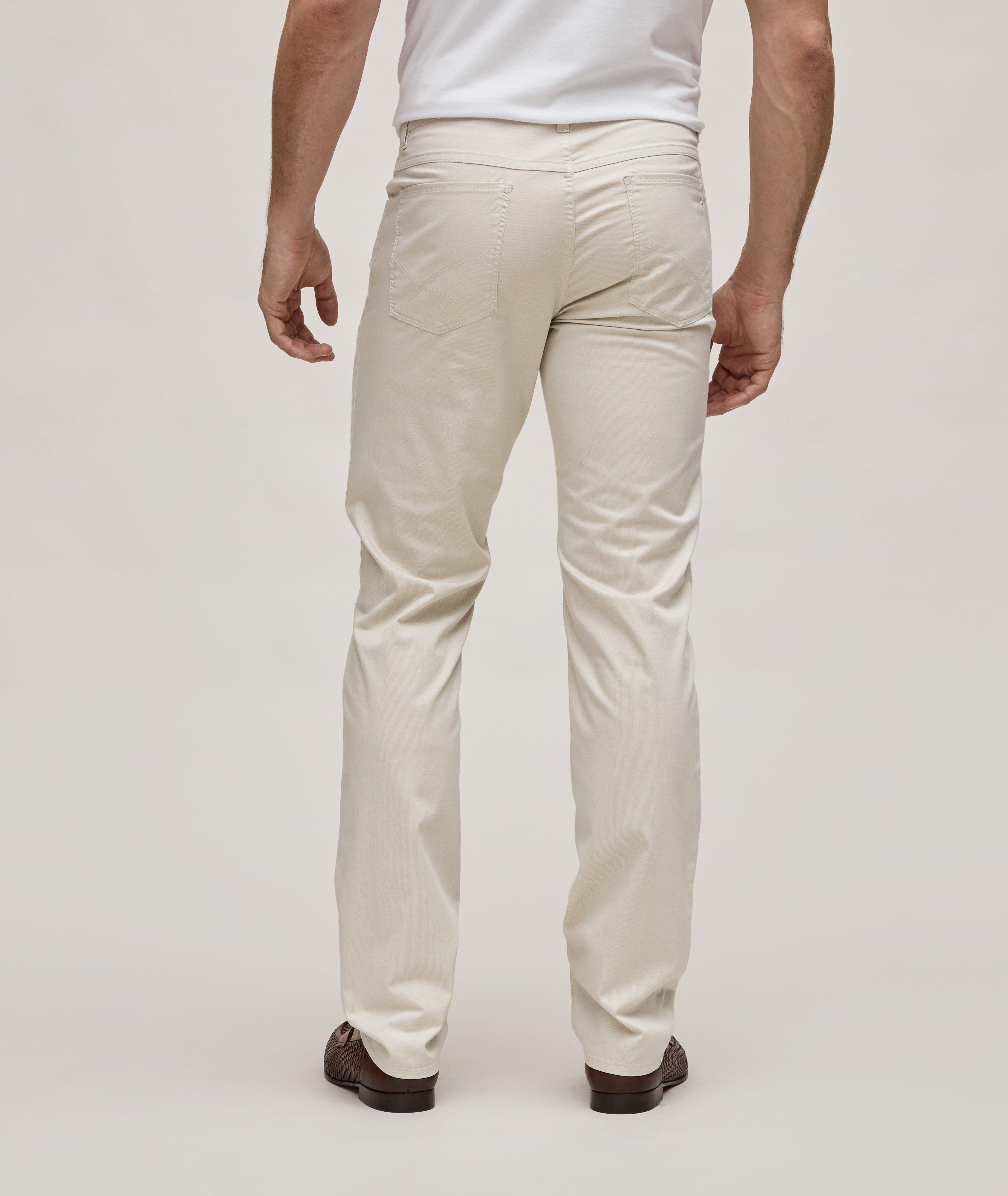 Cooper Ultralight Neat Sustainable Stretch-Cotton Pants