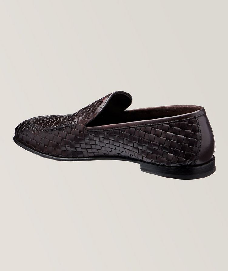 Venetian Woven Leather Loafers image 1