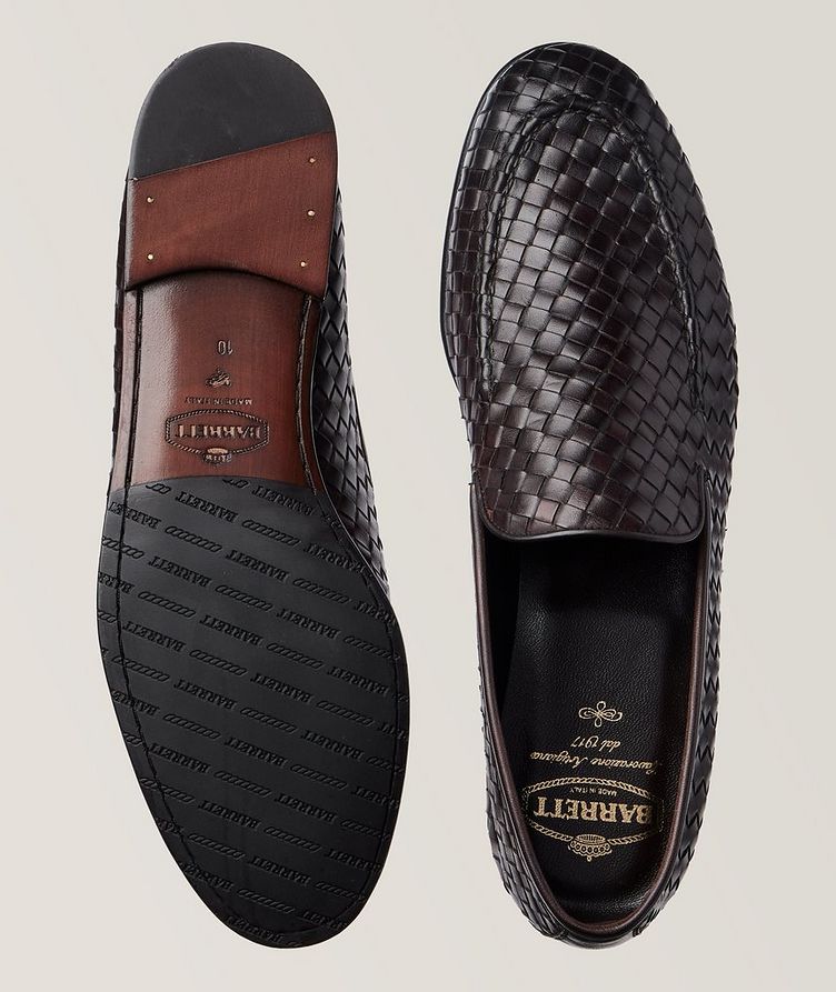 Venetian Woven Leather Loafers image 2