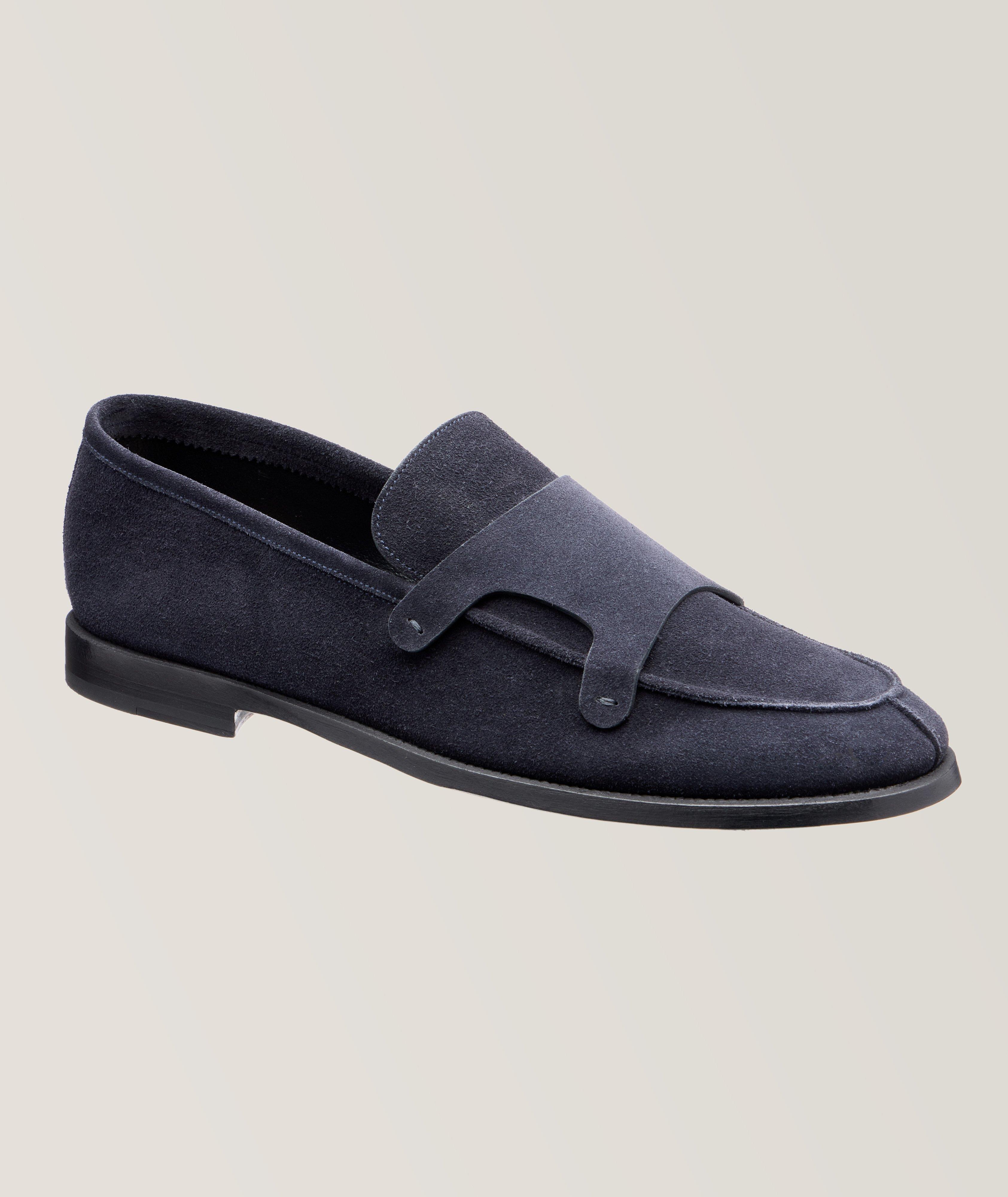 Suede Double Monkstraps image 0