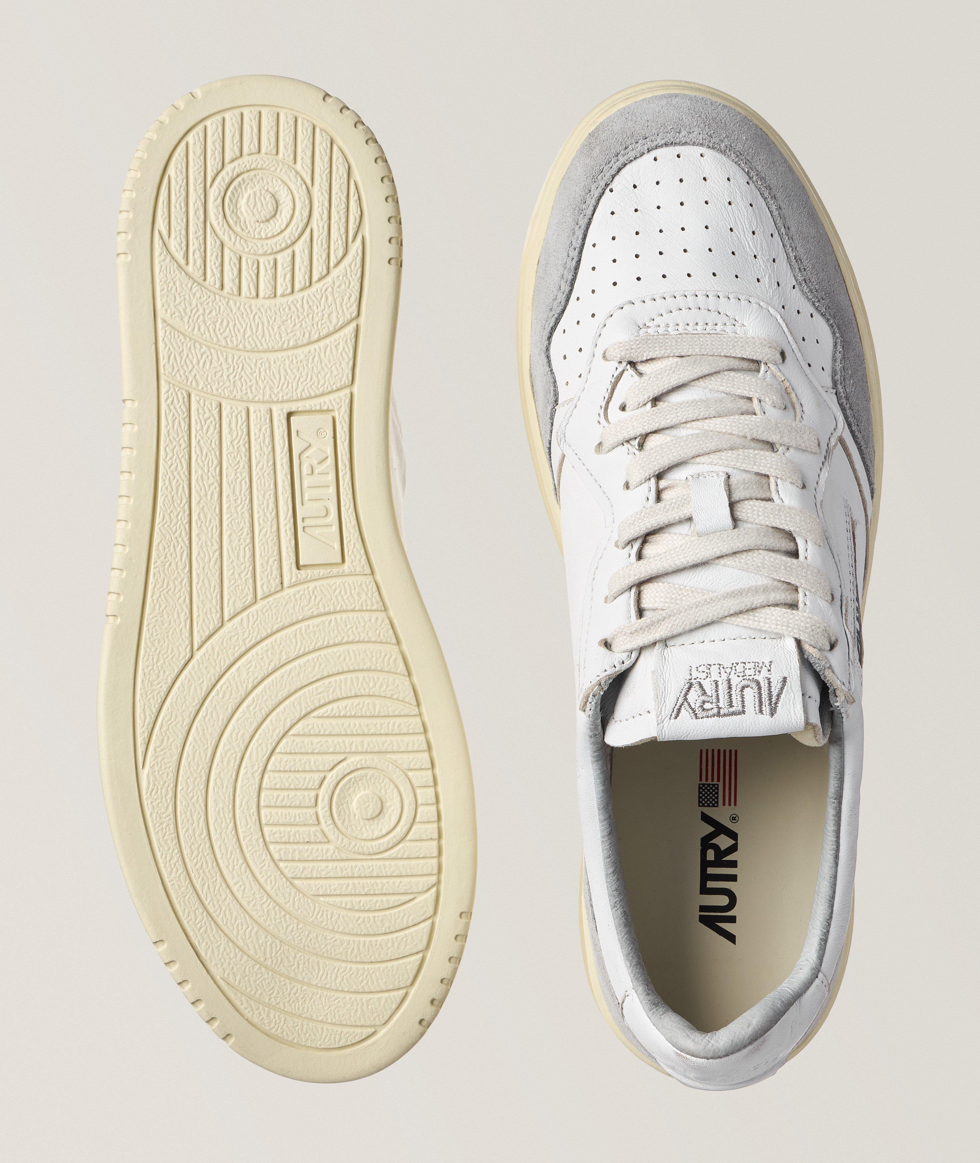 Medalist Two-Tone Washed Goatskin Sneakers image 2