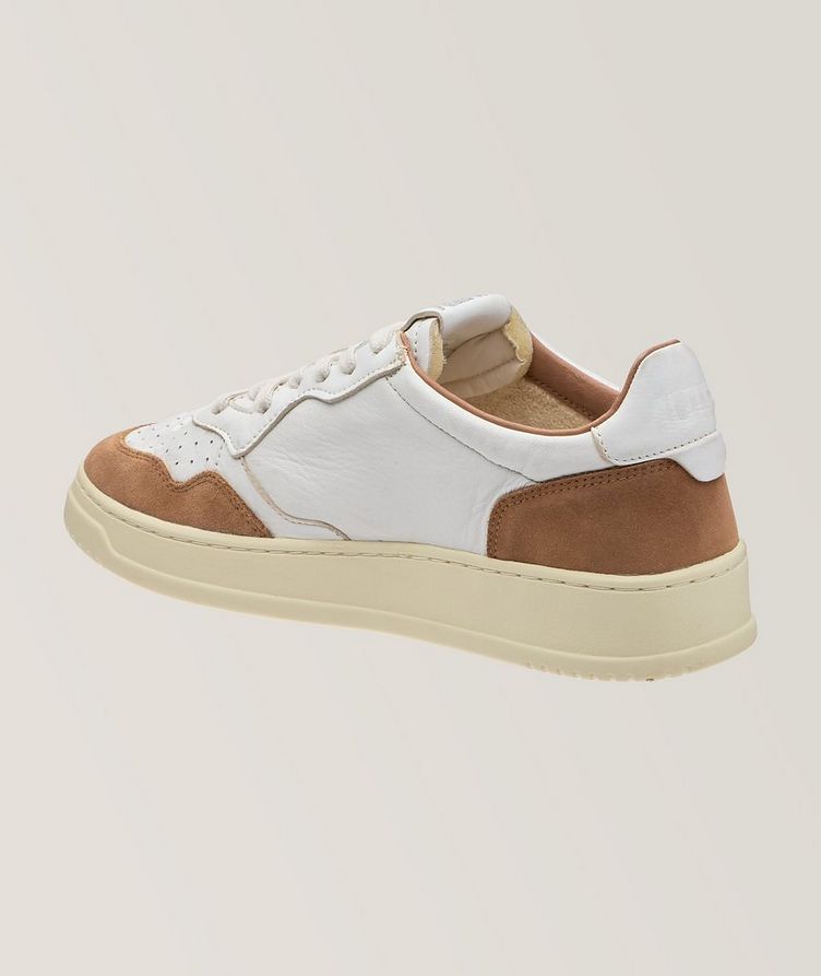 Medalist Two-Tone Washed Goatskin Sneakers image 1