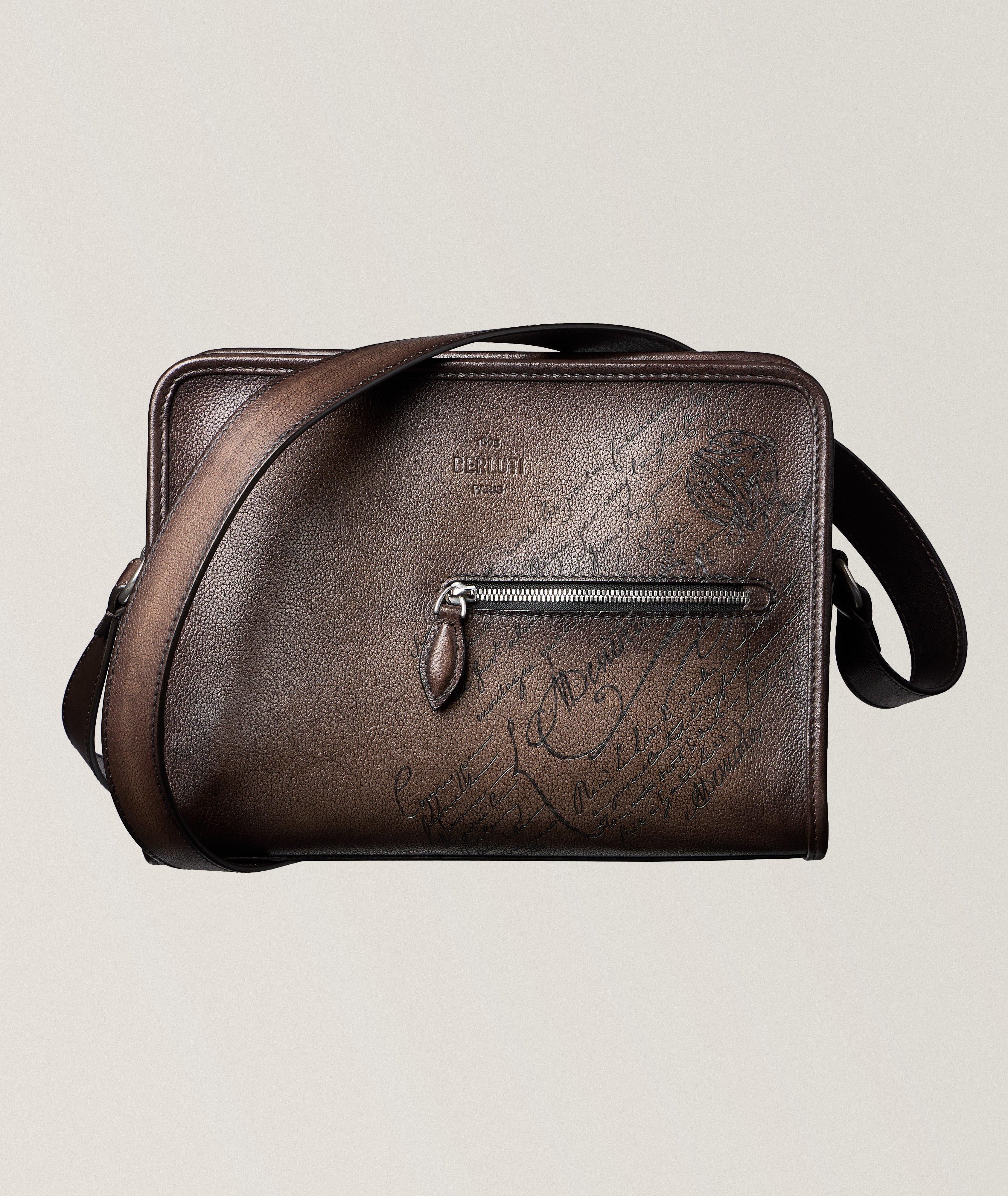 Soft Grained Leather Journalier Bag