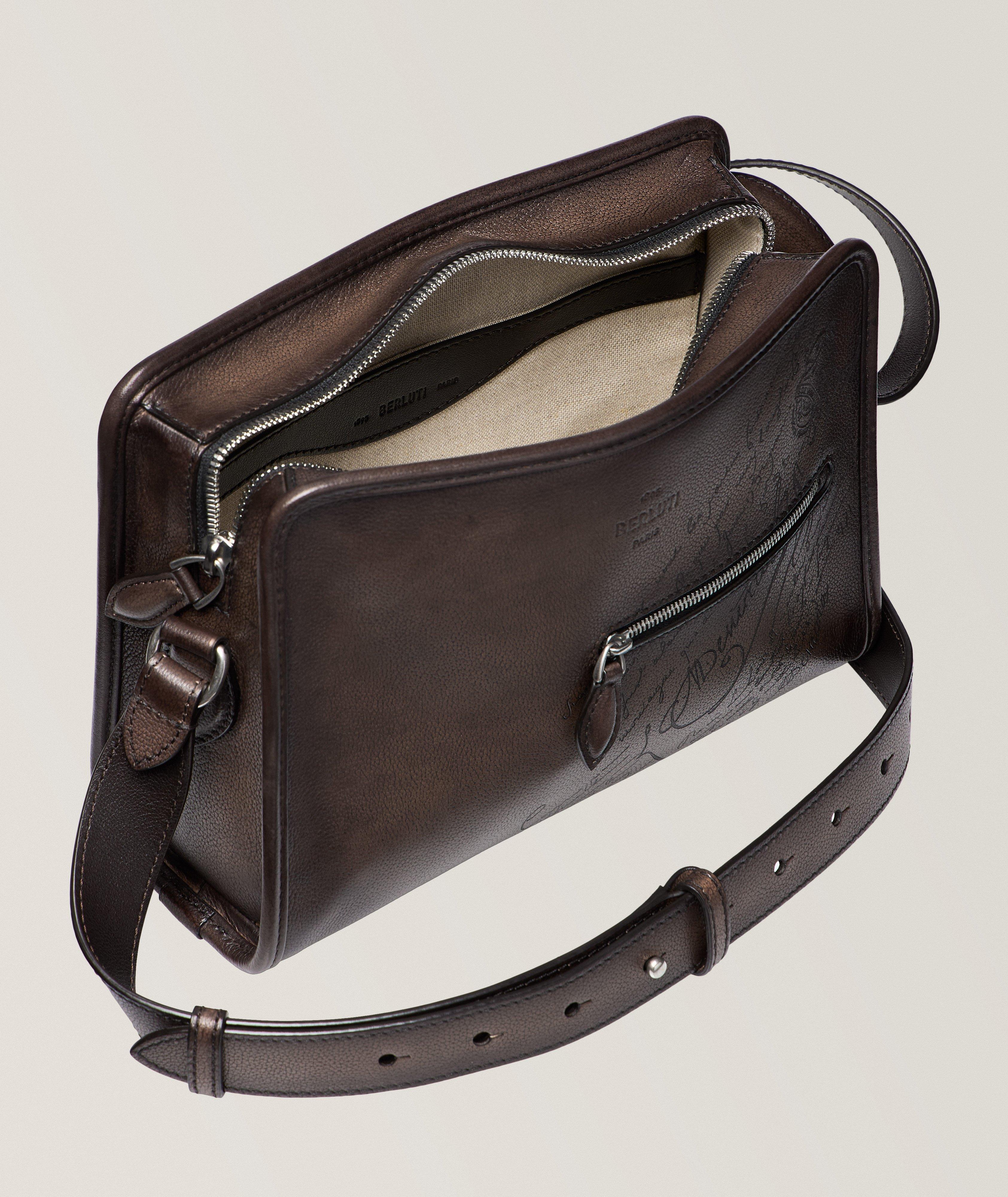 Soft Grained Leather Journalier Bag