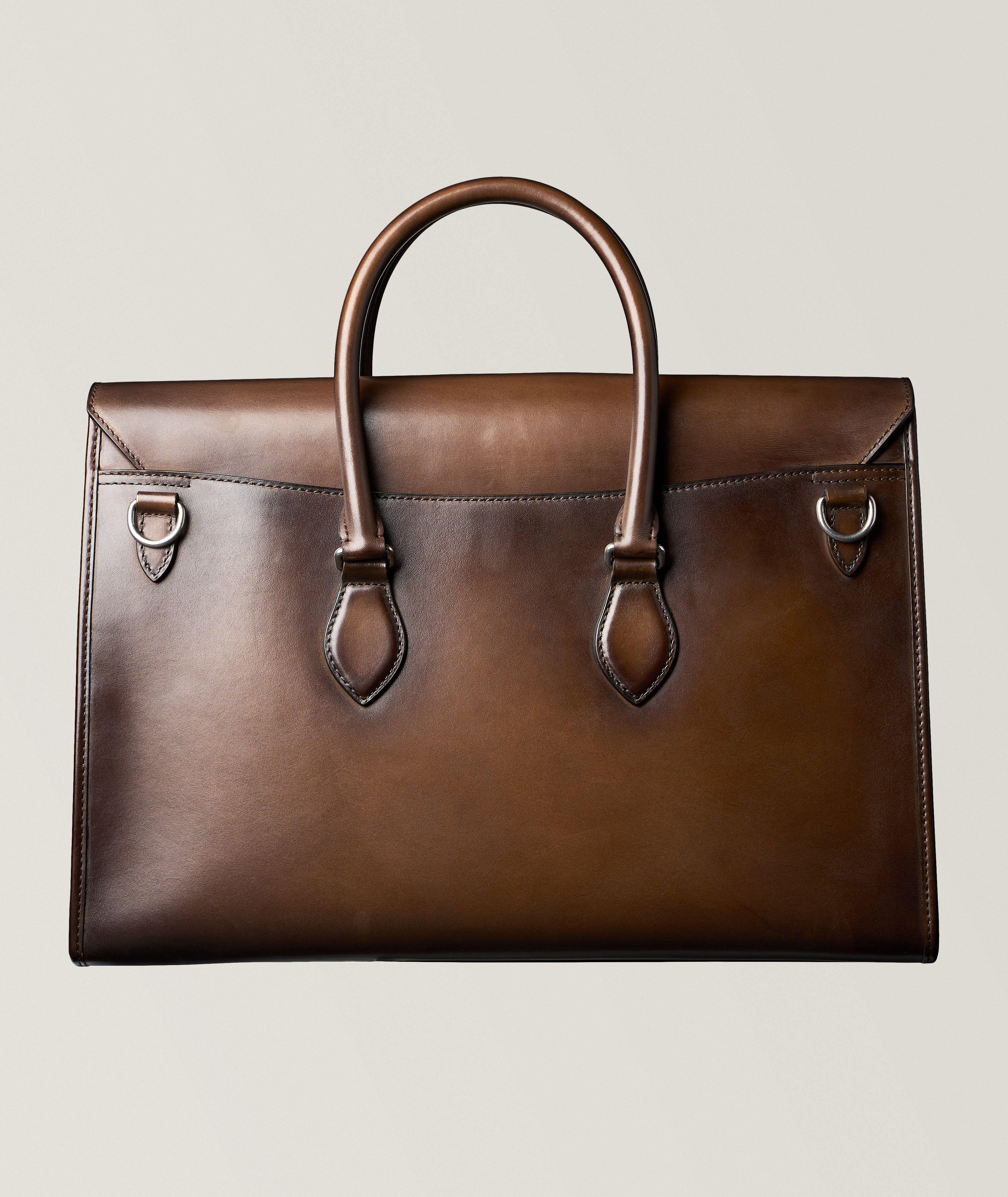 E'Mio Scritto Leather Briefcase image 1