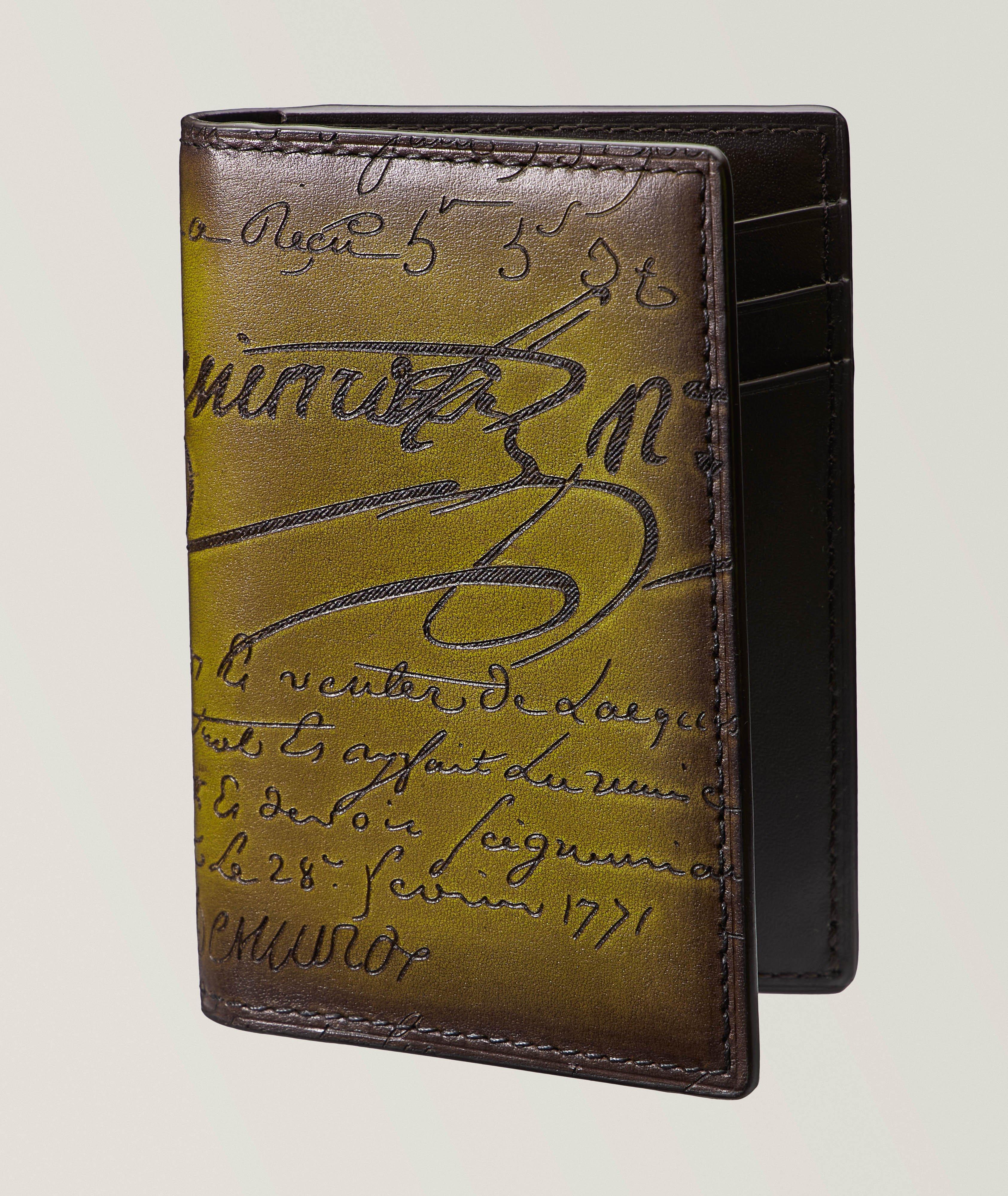 Jagua Scritto Leather Bifold Wallet
