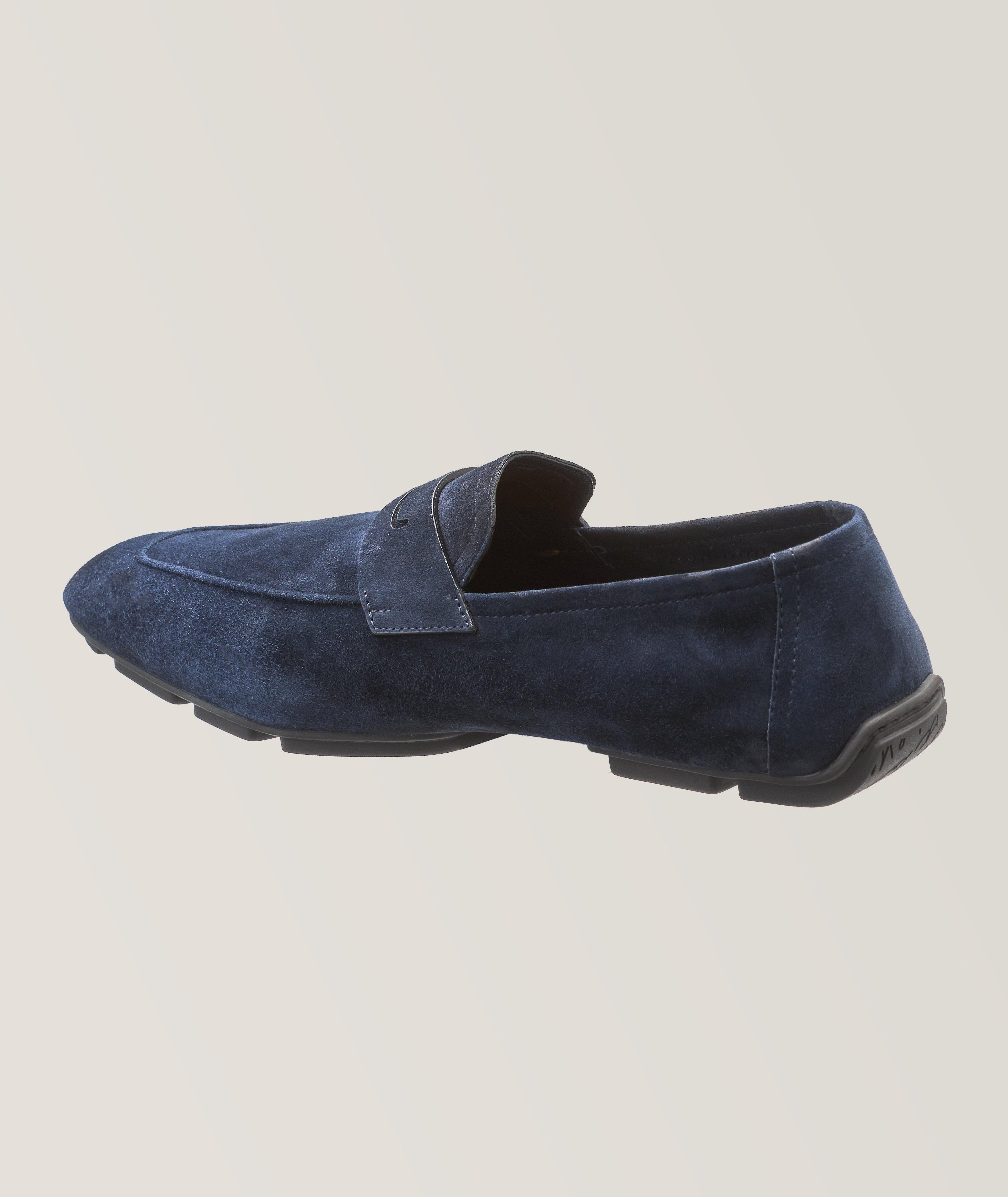 Lorenzo Scritto Suede Driving Loafer image 1