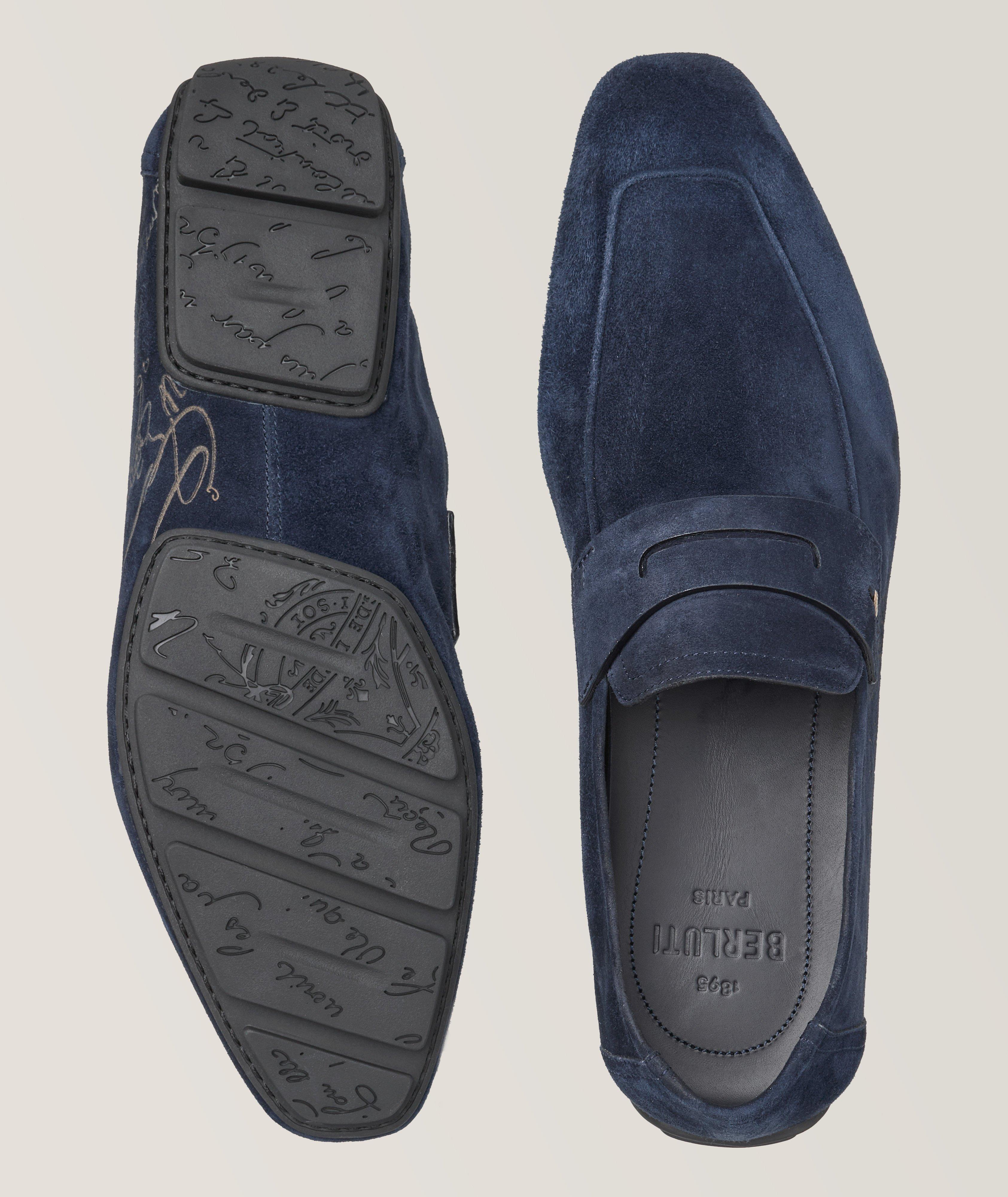 Lorenzo Scritto Suede Driving Loafer image 2