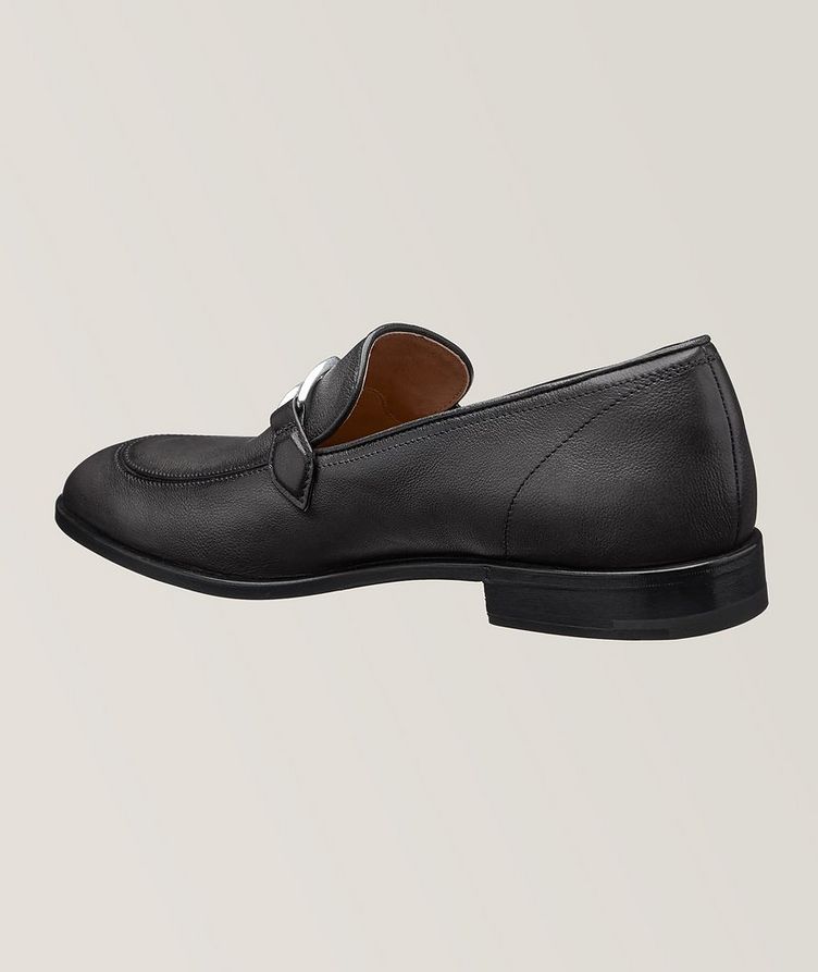 B Volute Grained Leather Loafers image 1