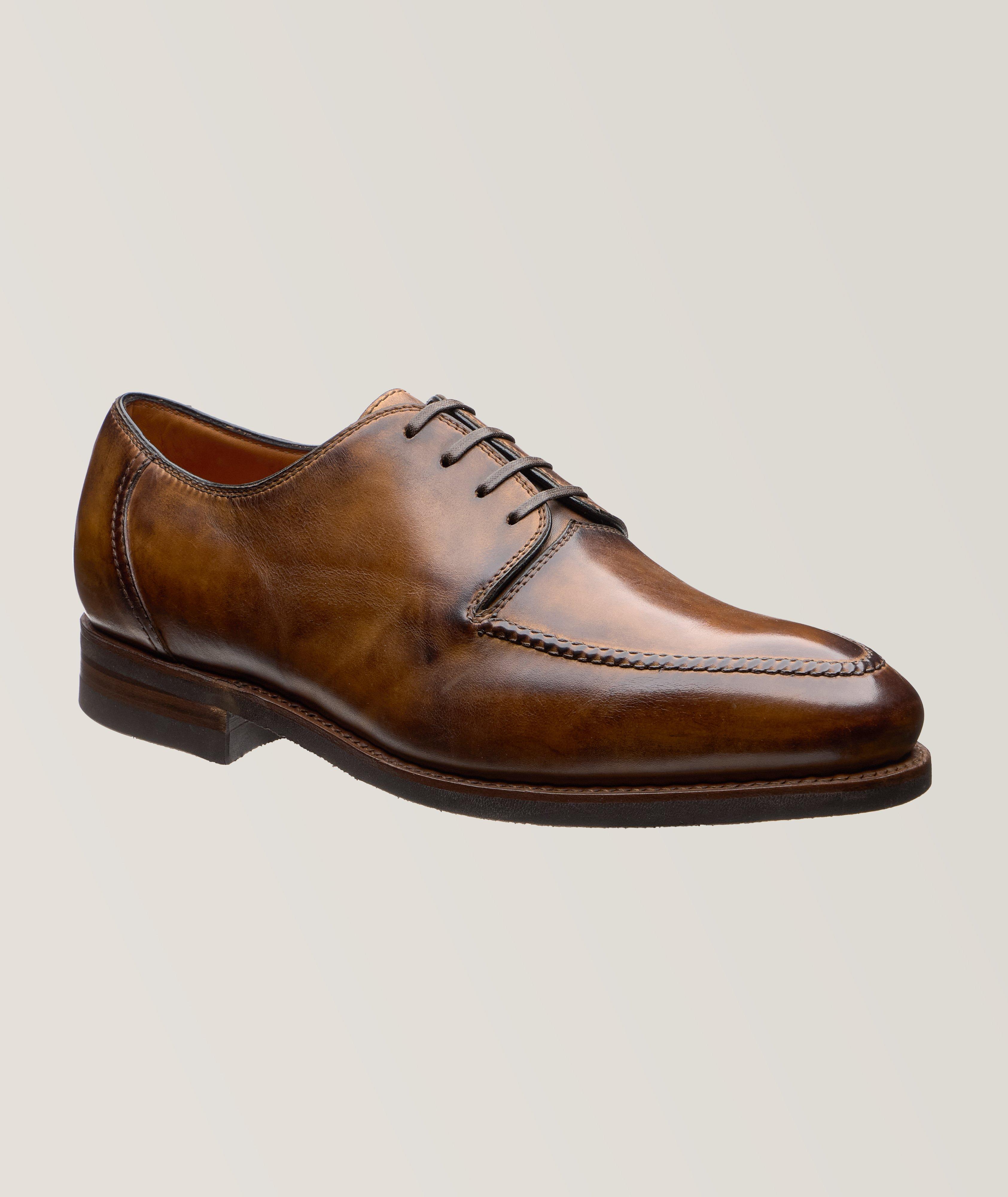 Squisto Burnished Leather Derbies image 0