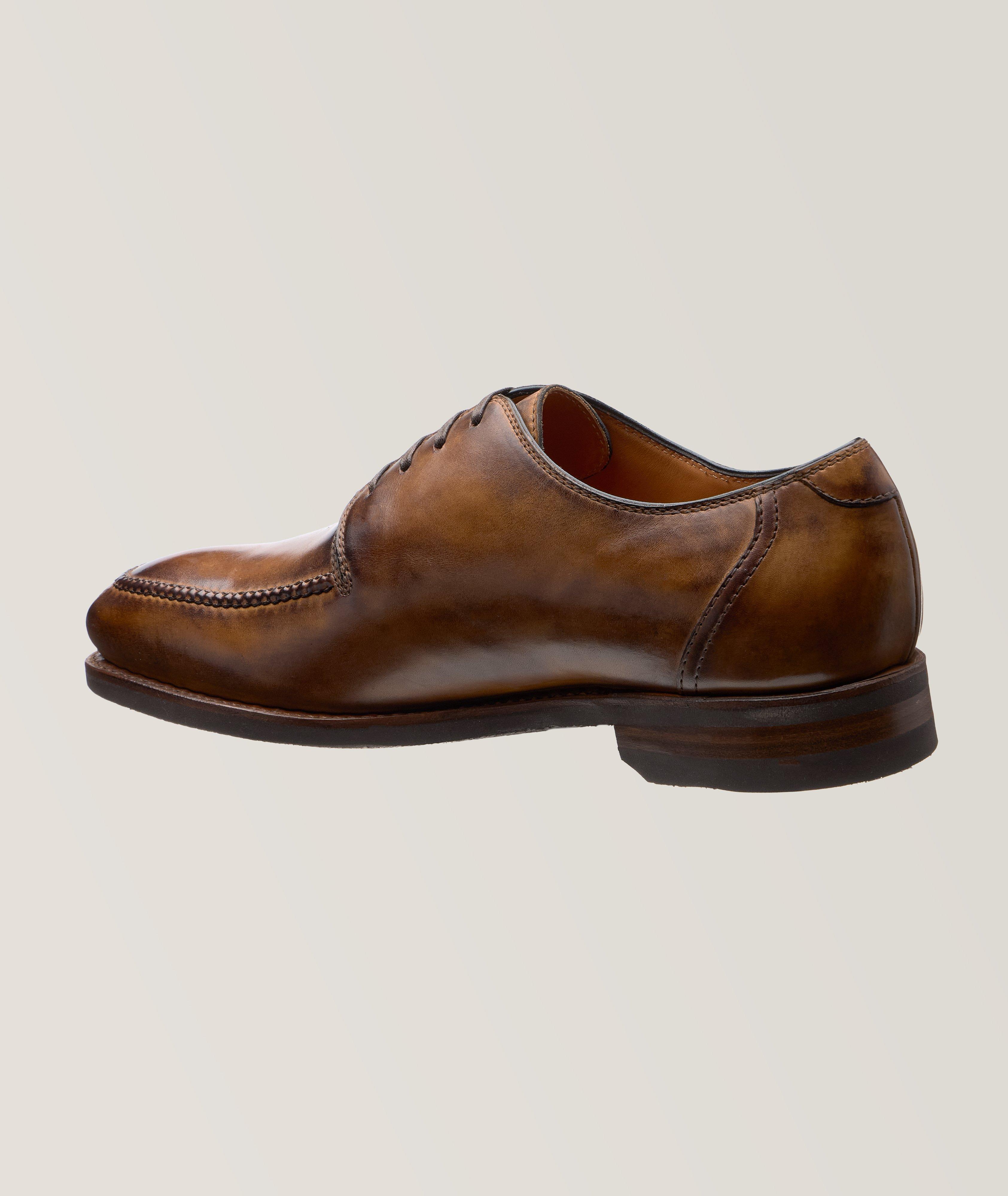 Squisto Burnished Leather Derbies image 1